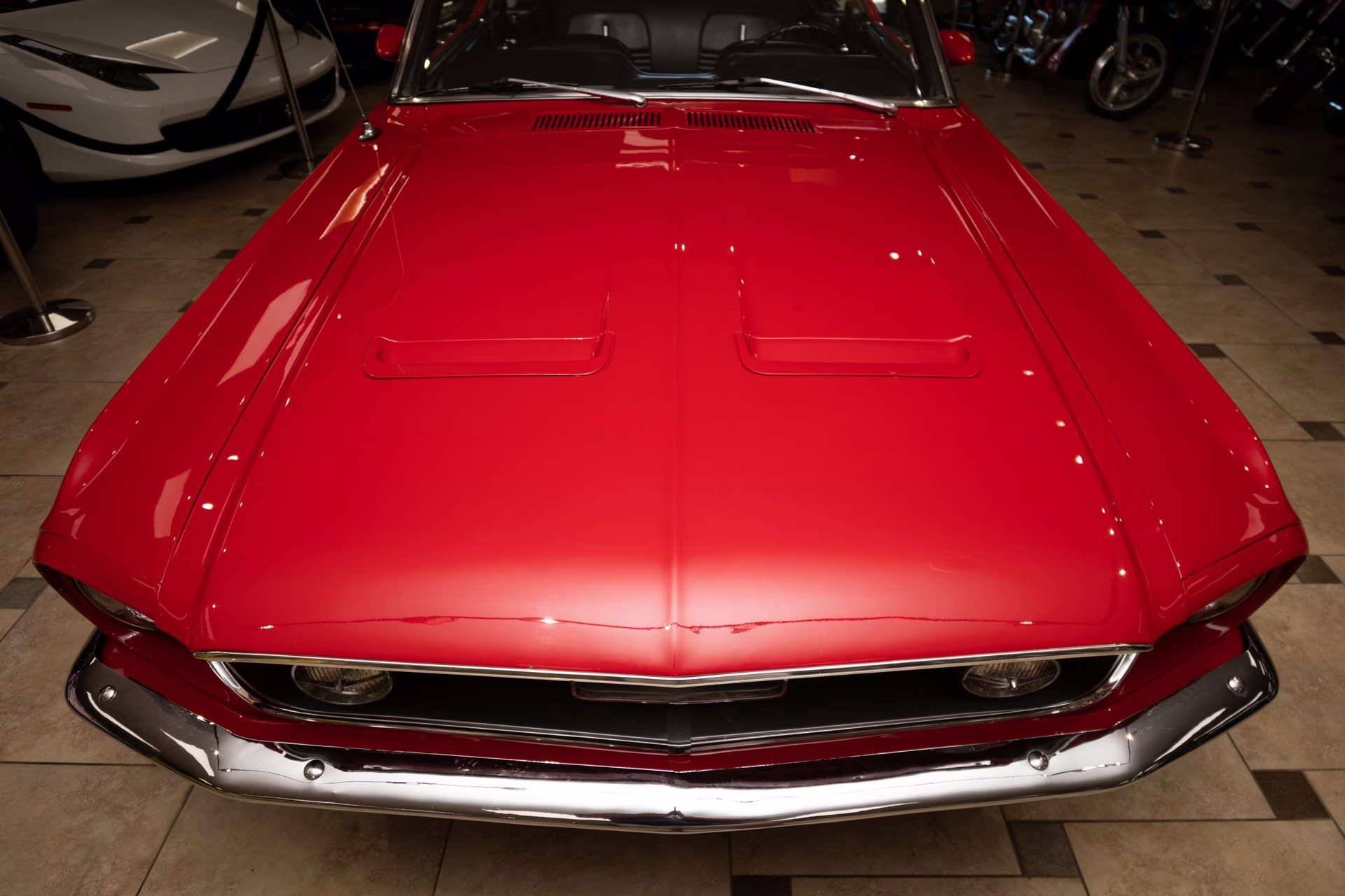 1967 Candyapple Red Ford Mustang