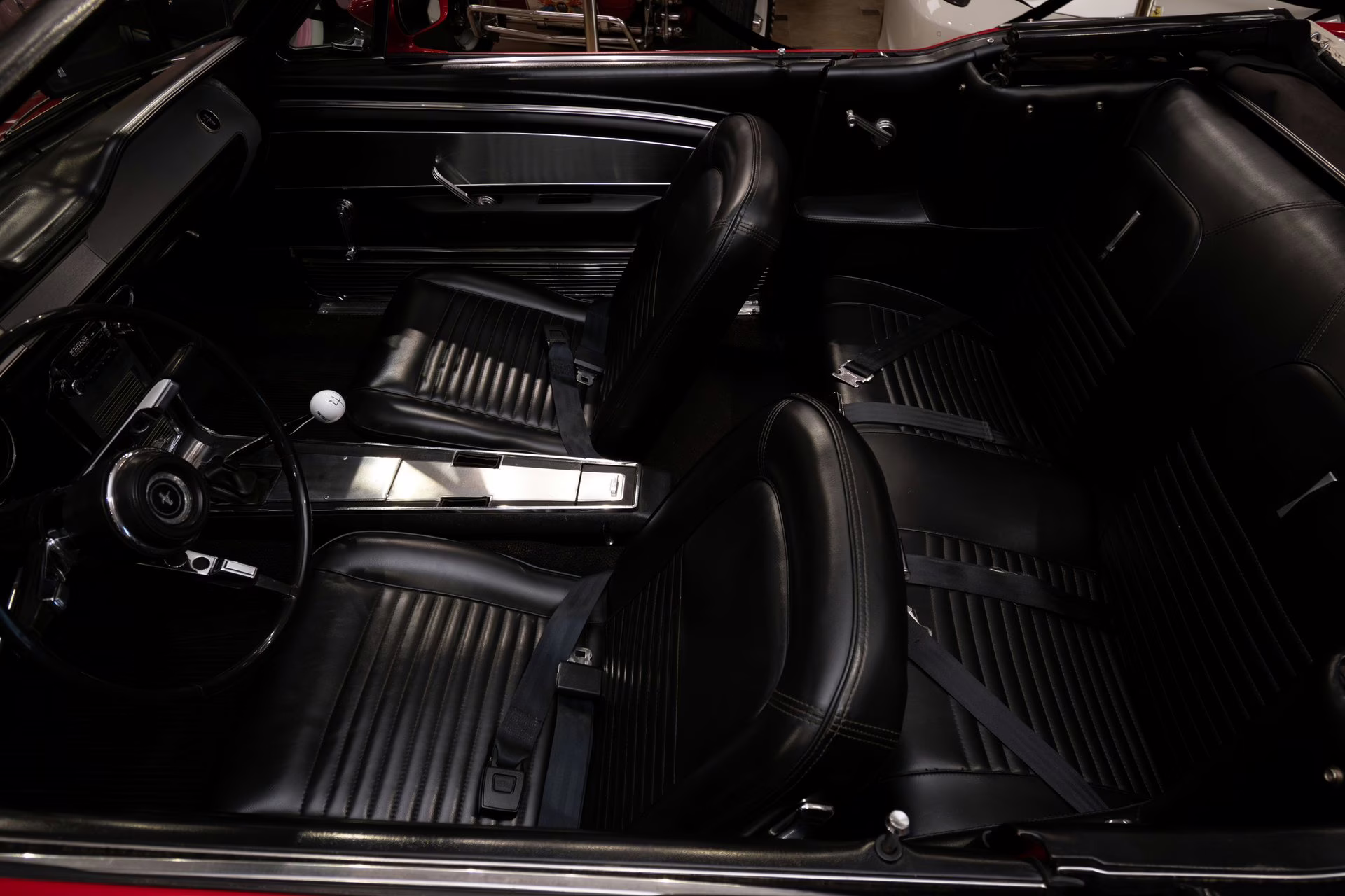 1967 Candyapple Red Ford Mustang