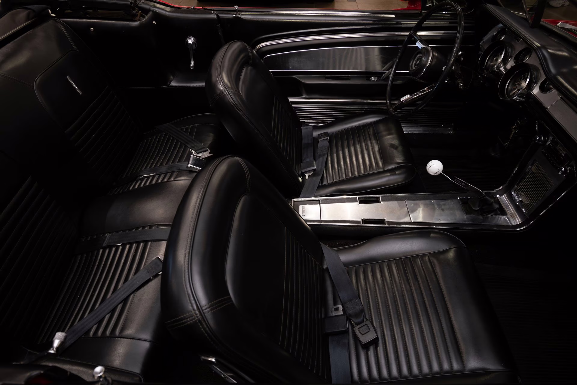 1967 Candyapple Red Ford Mustang