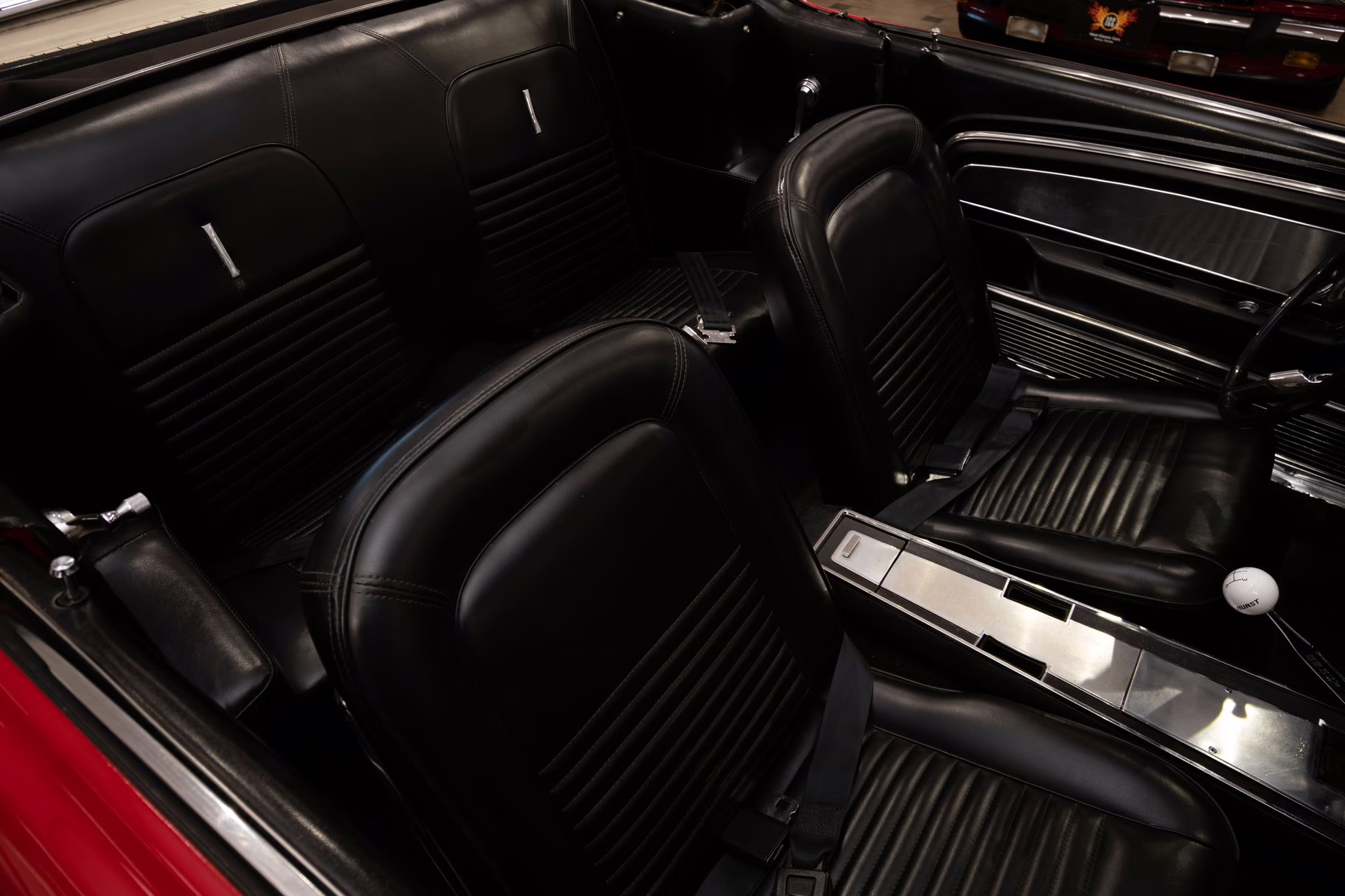 1967 Candyapple Red Ford Mustang