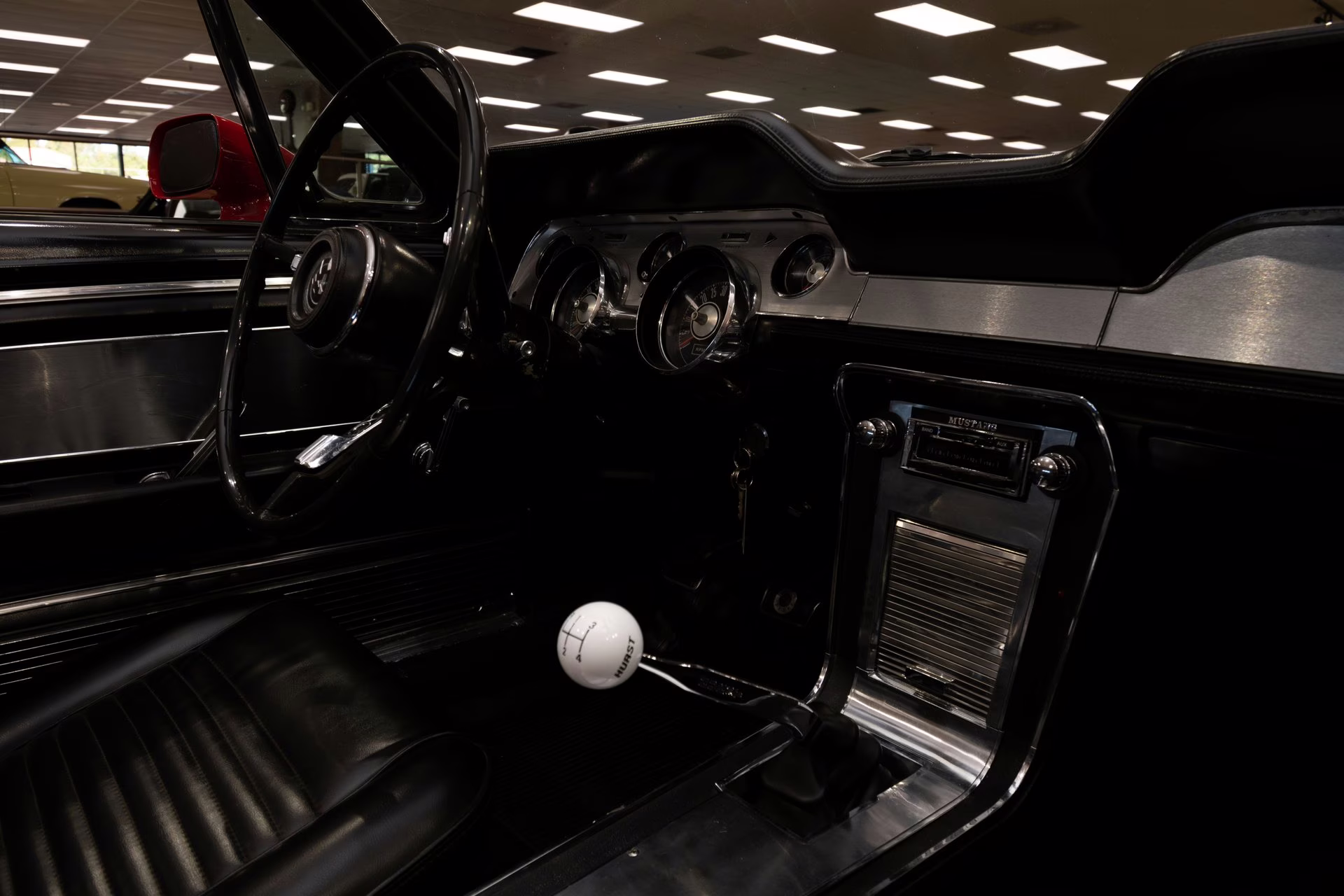 1967 Candyapple Red Ford Mustang