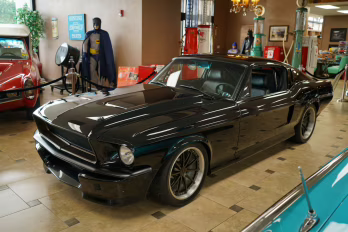 1967 Black Metallic w/ Ghost Stripe Ford Mustang