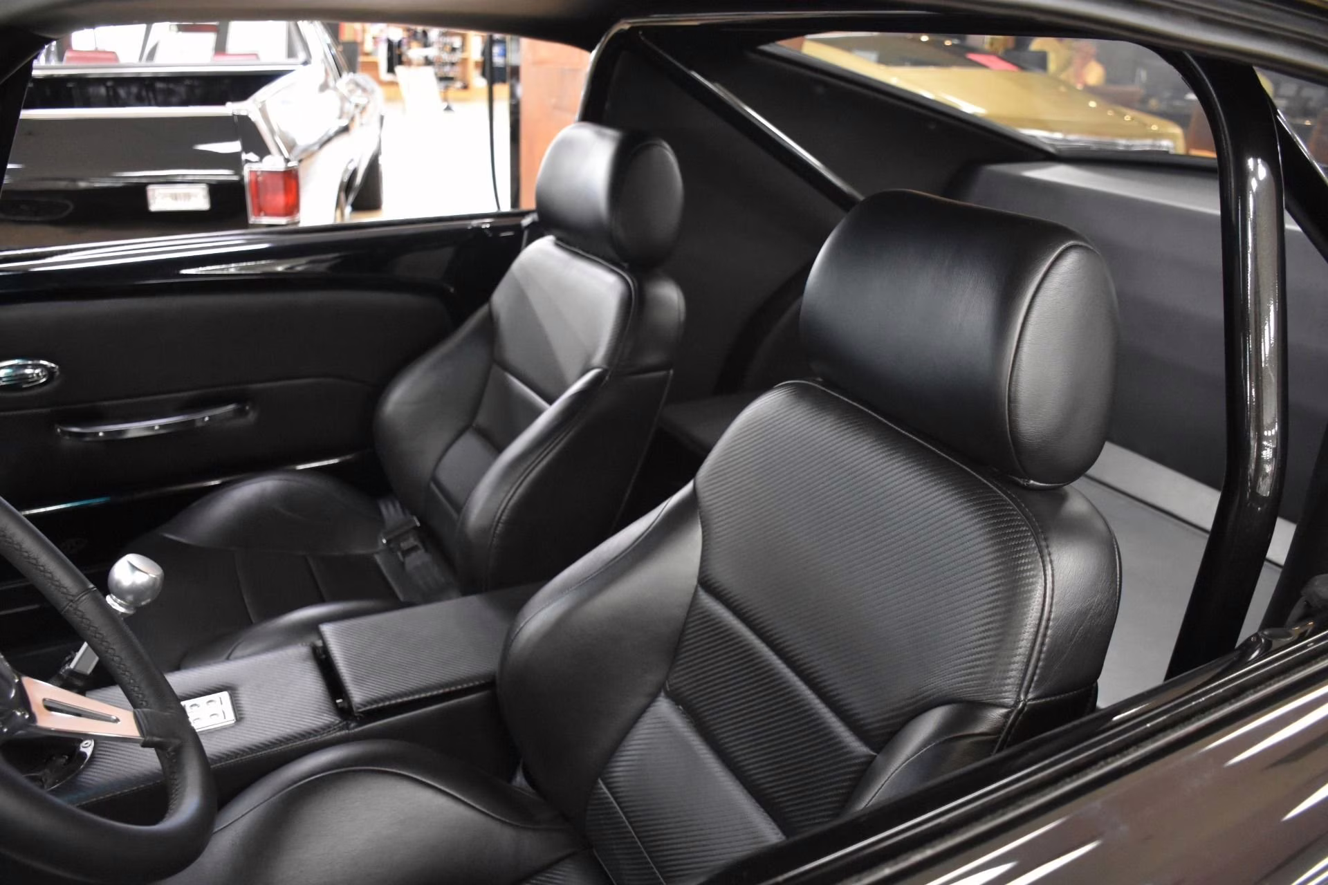 1967 Black Metallic w/ Ghost Stripe Ford Mustang