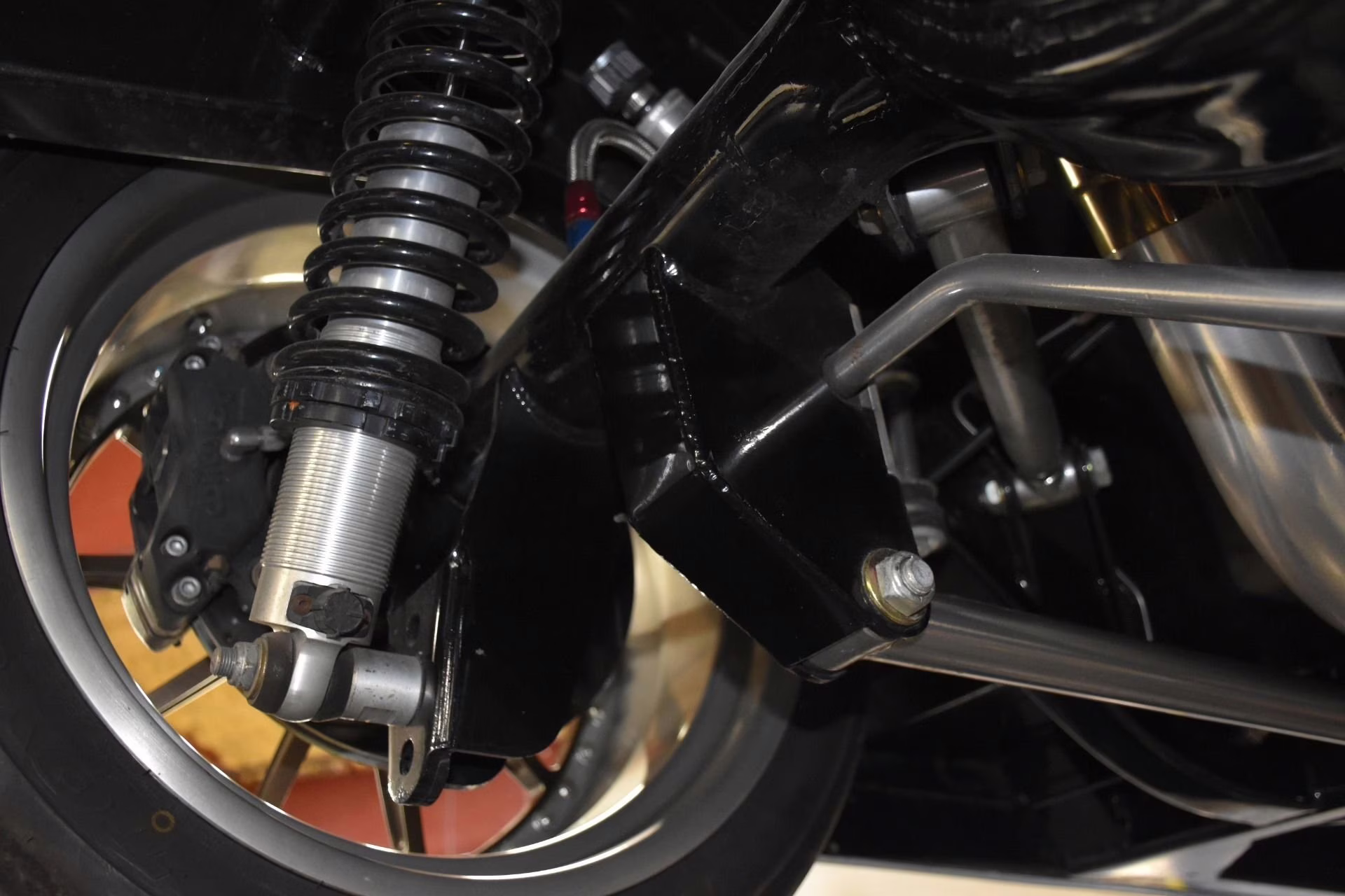 1967 Black Metallic w/ Ghost Stripe Ford Mustang