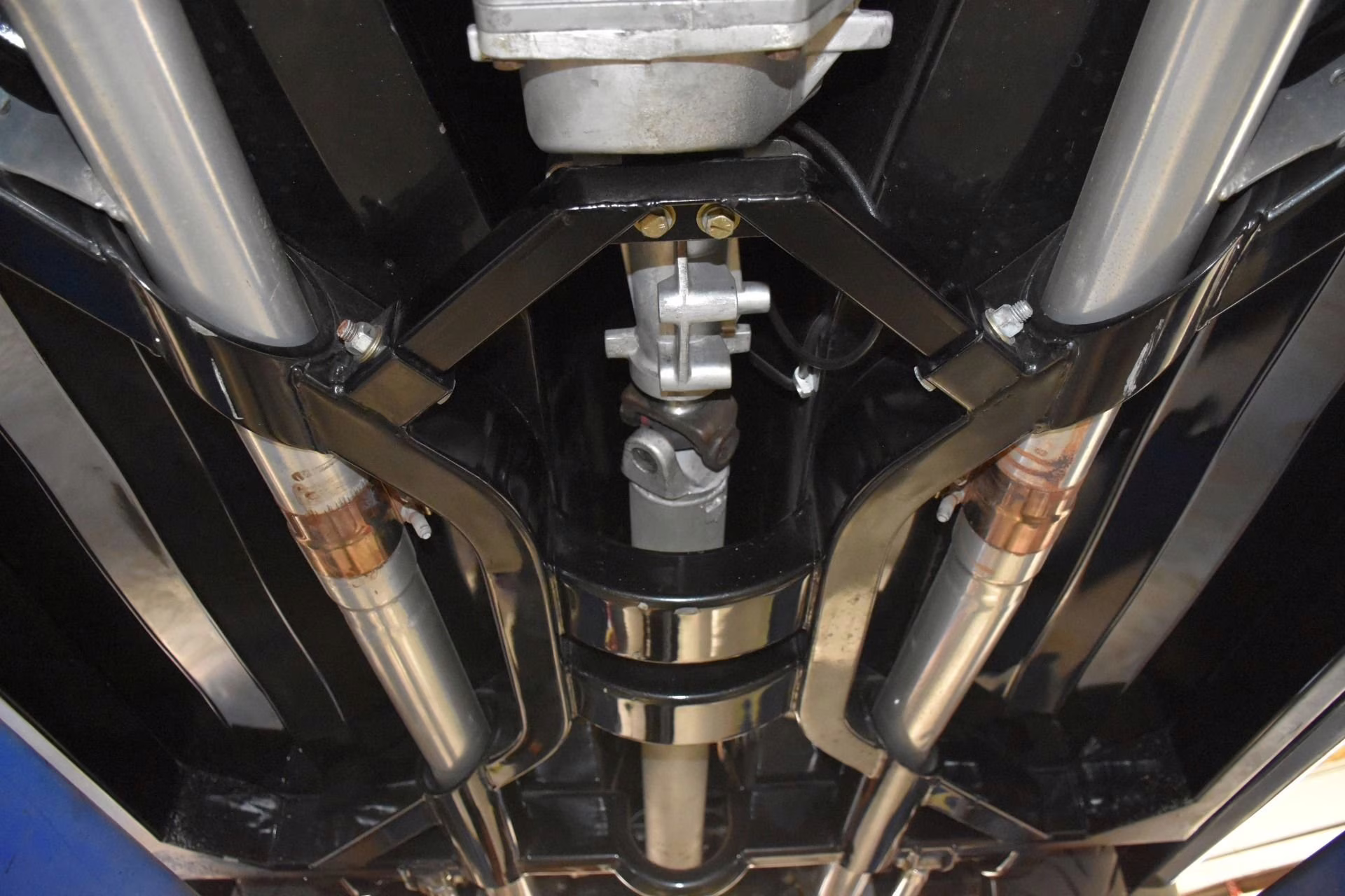 1967 Black Metallic w/ Ghost Stripe Ford Mustang