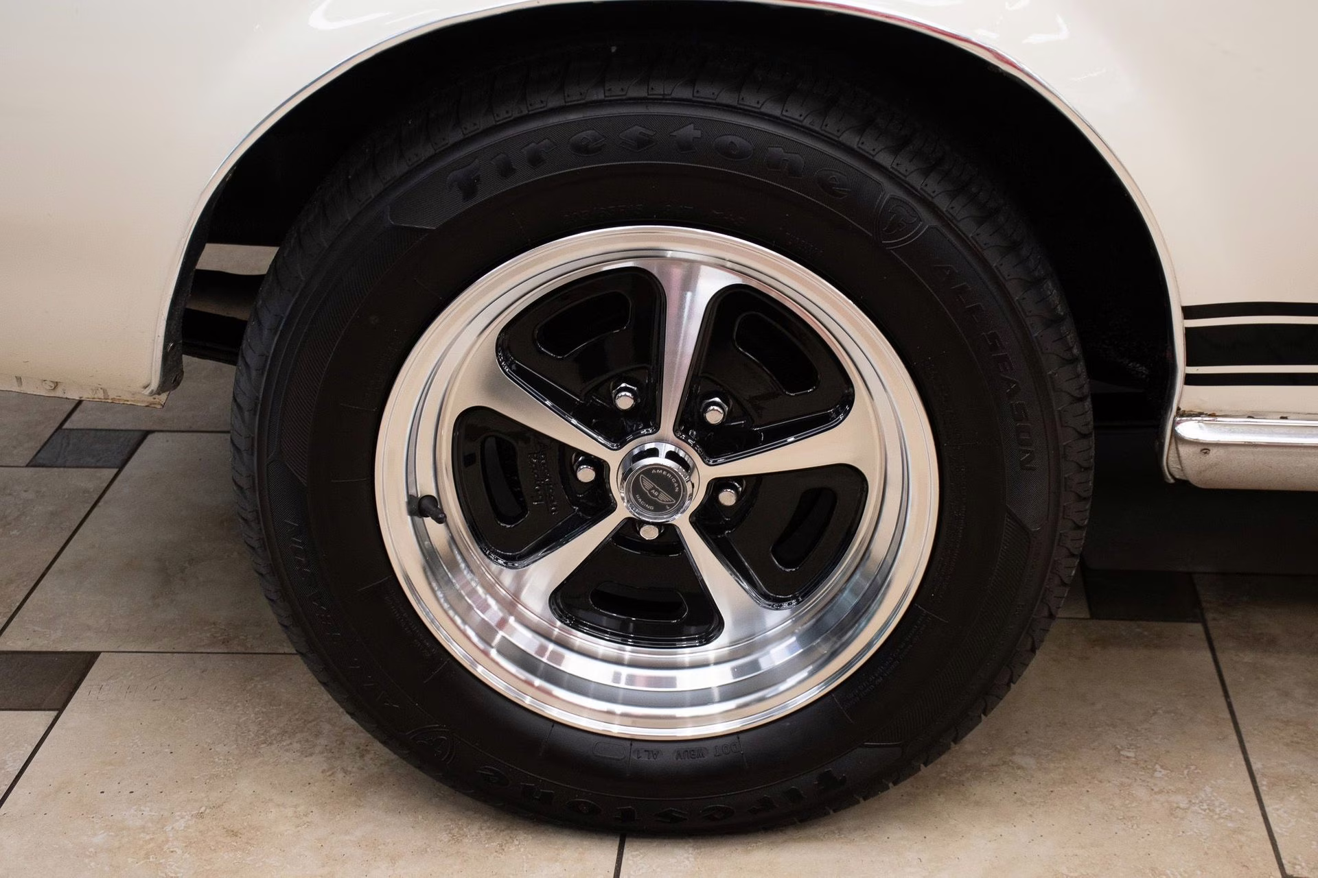 1967 Wimbledon White Ford Mustang