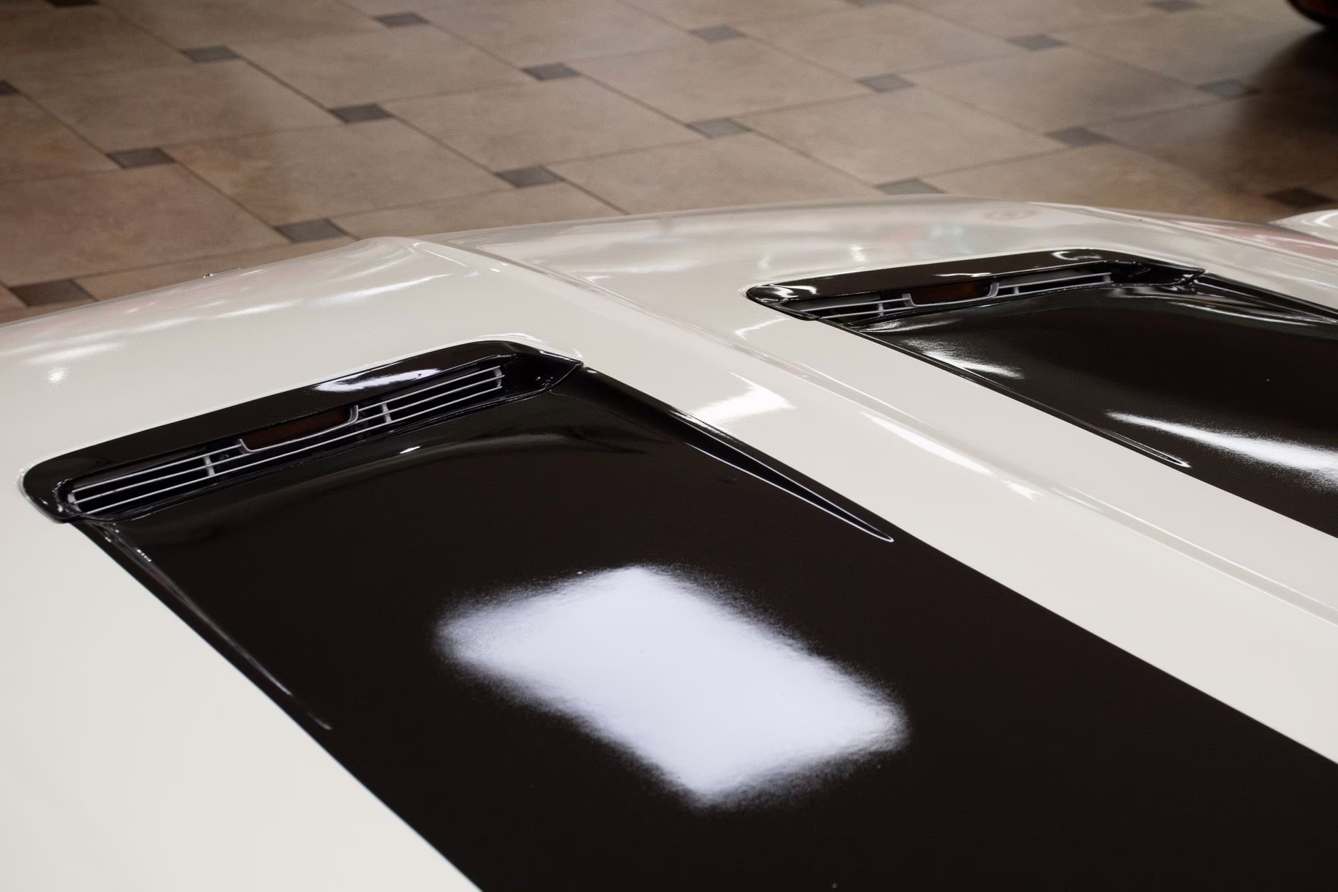 1967 Wimbledon White Ford Mustang