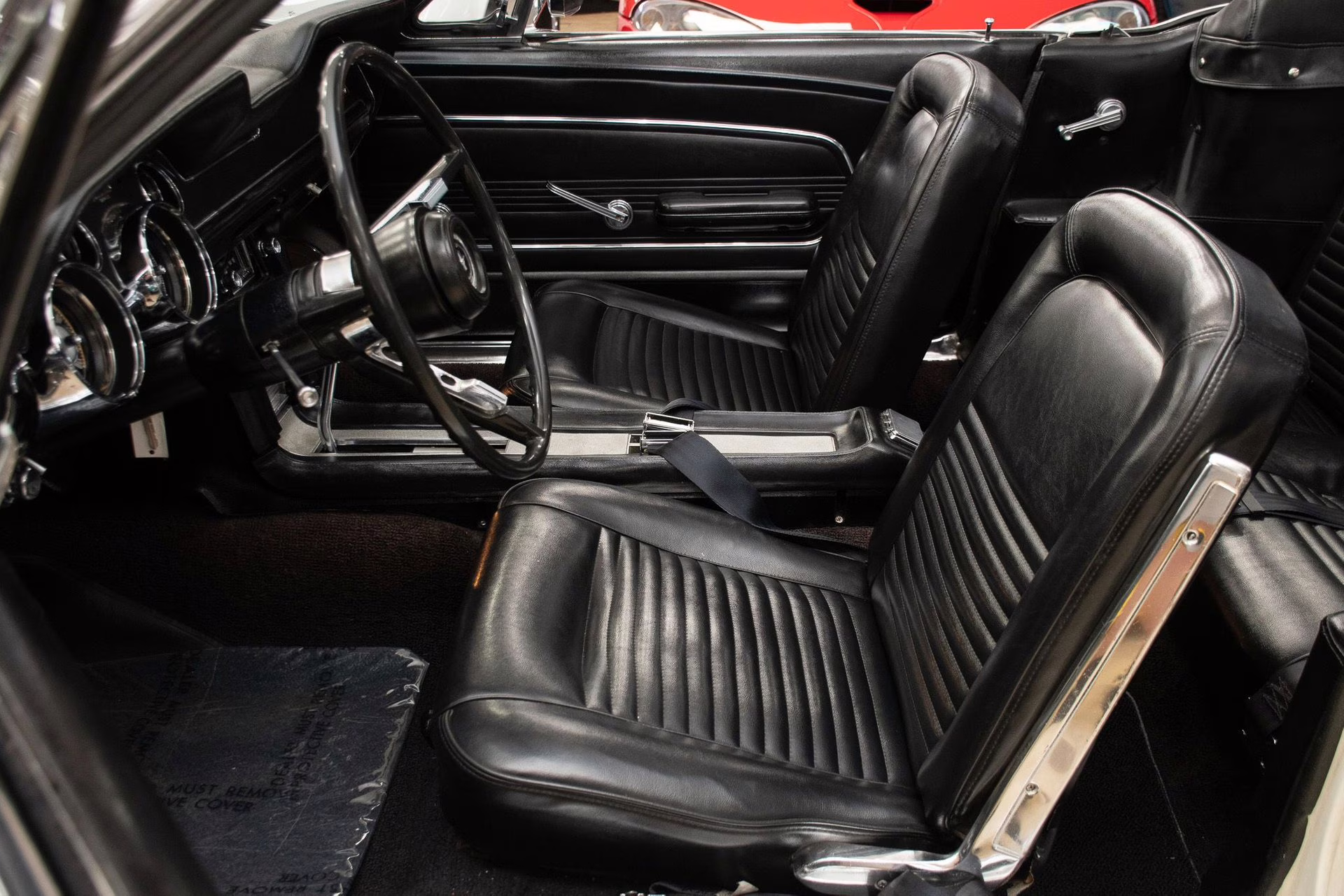 1967 Wimbledon White Ford Mustang