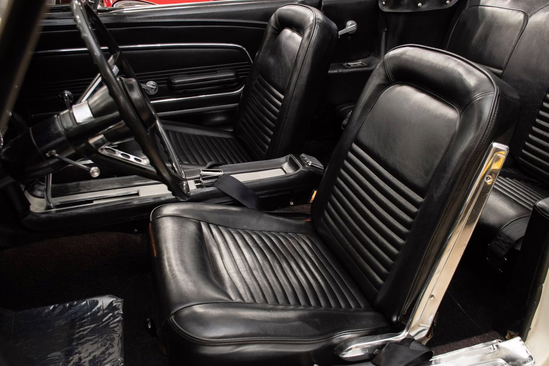 1967 Wimbledon White Ford Mustang