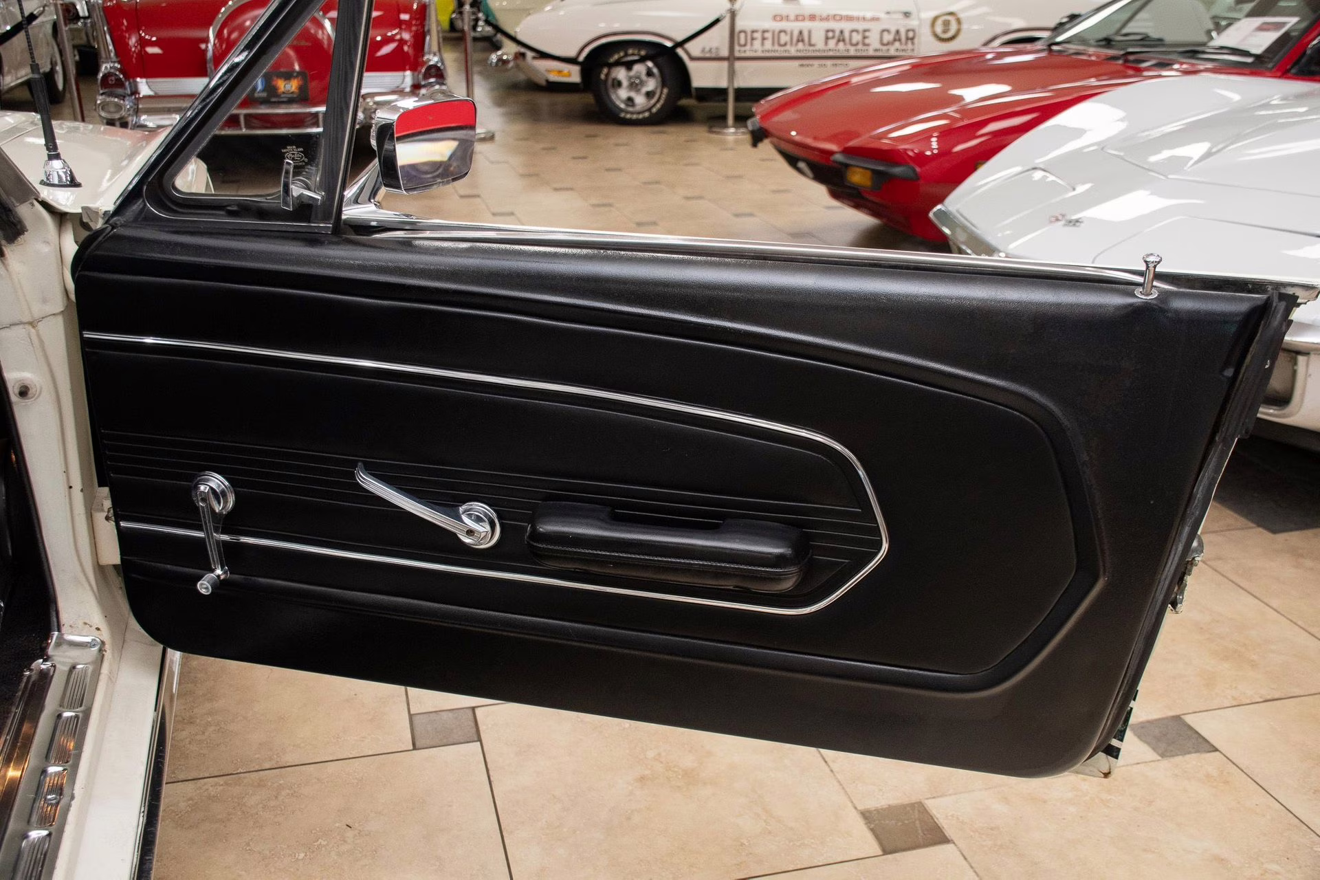 1967 Wimbledon White Ford Mustang