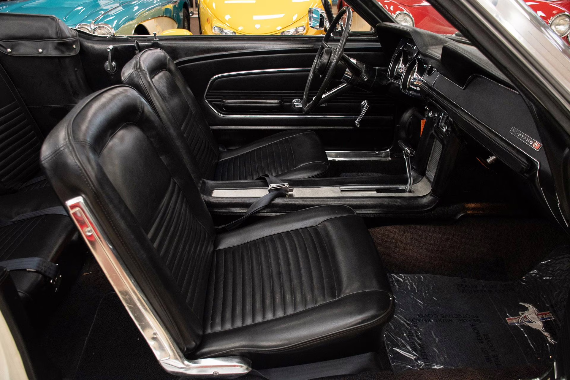 1967 Wimbledon White Ford Mustang