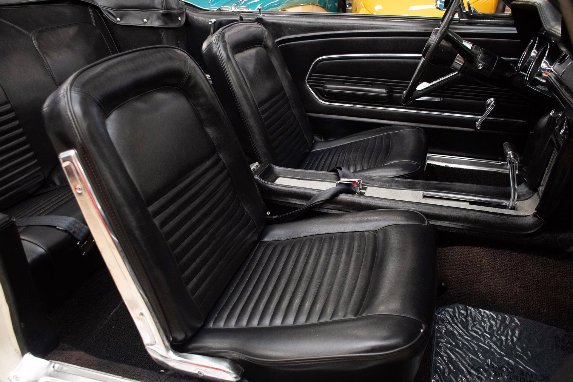 1967 Wimbledon White Ford Mustang