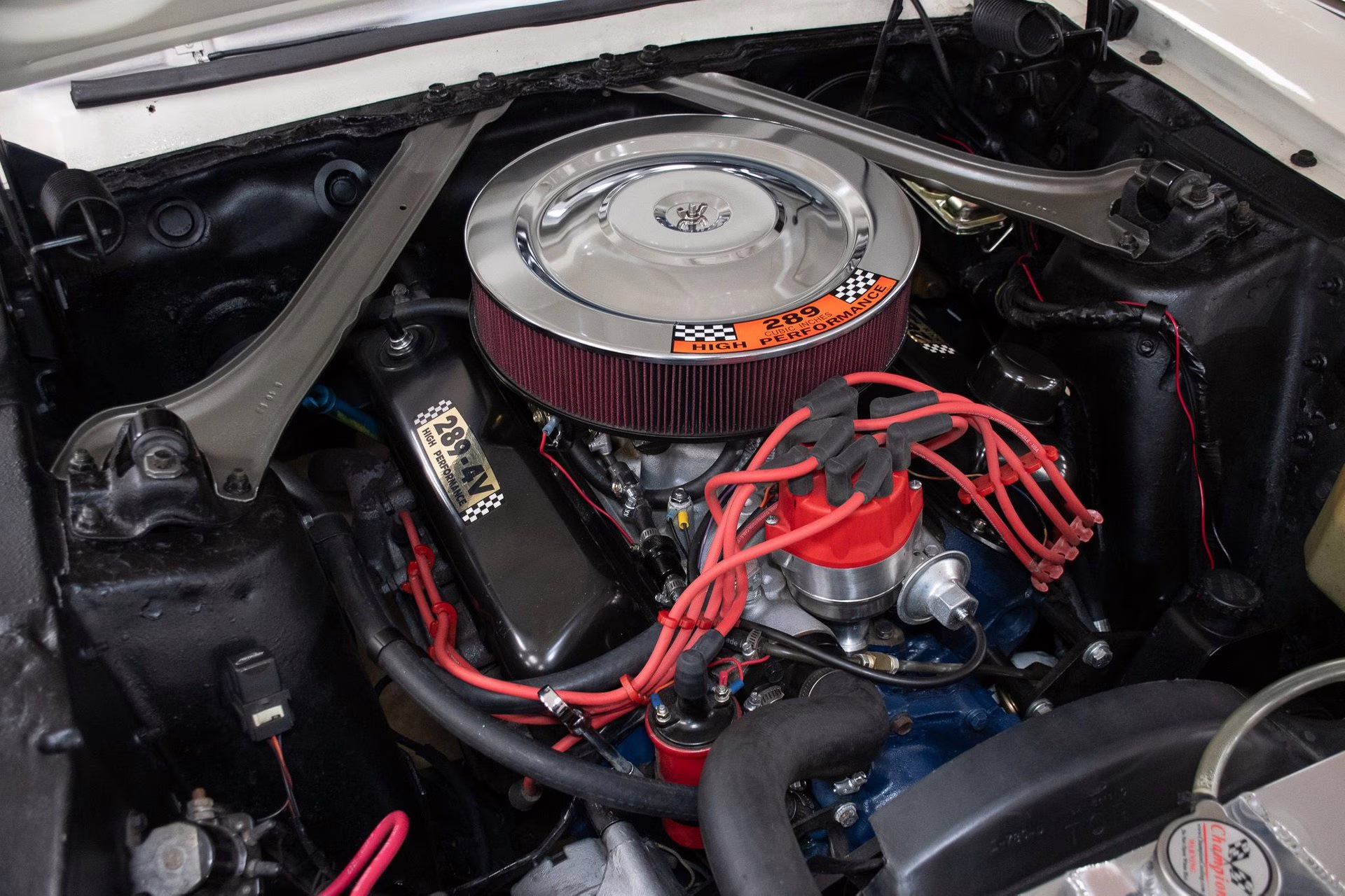 1967 Wimbledon White Ford Mustang