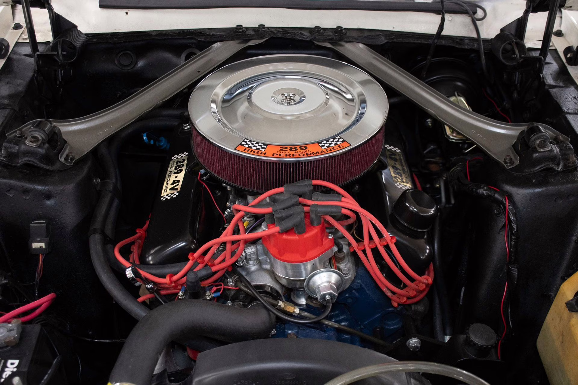 1967 Wimbledon White Ford Mustang