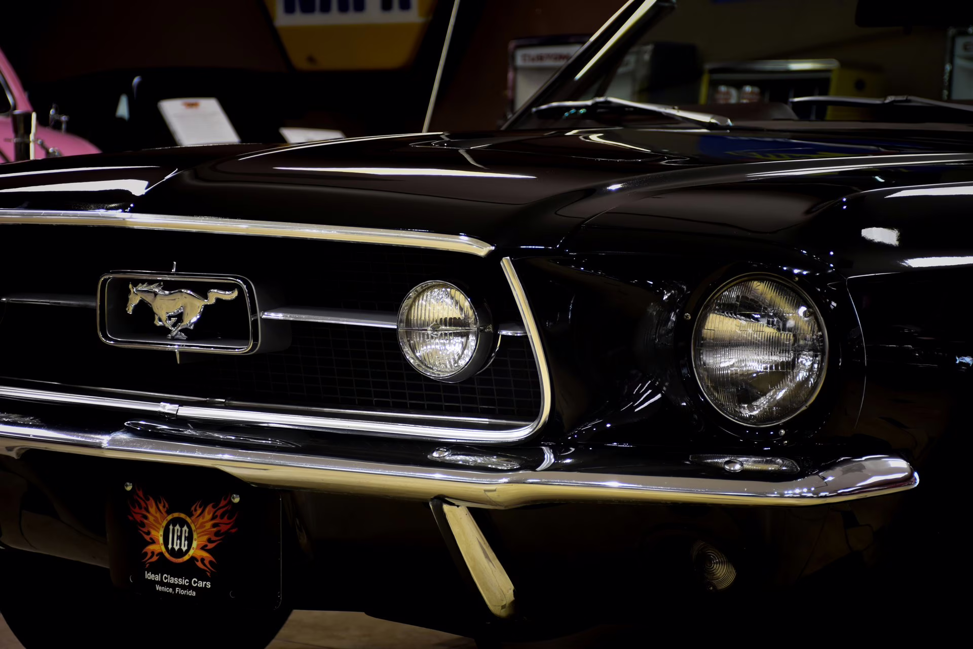 1967 Raven Black Ford Mustang