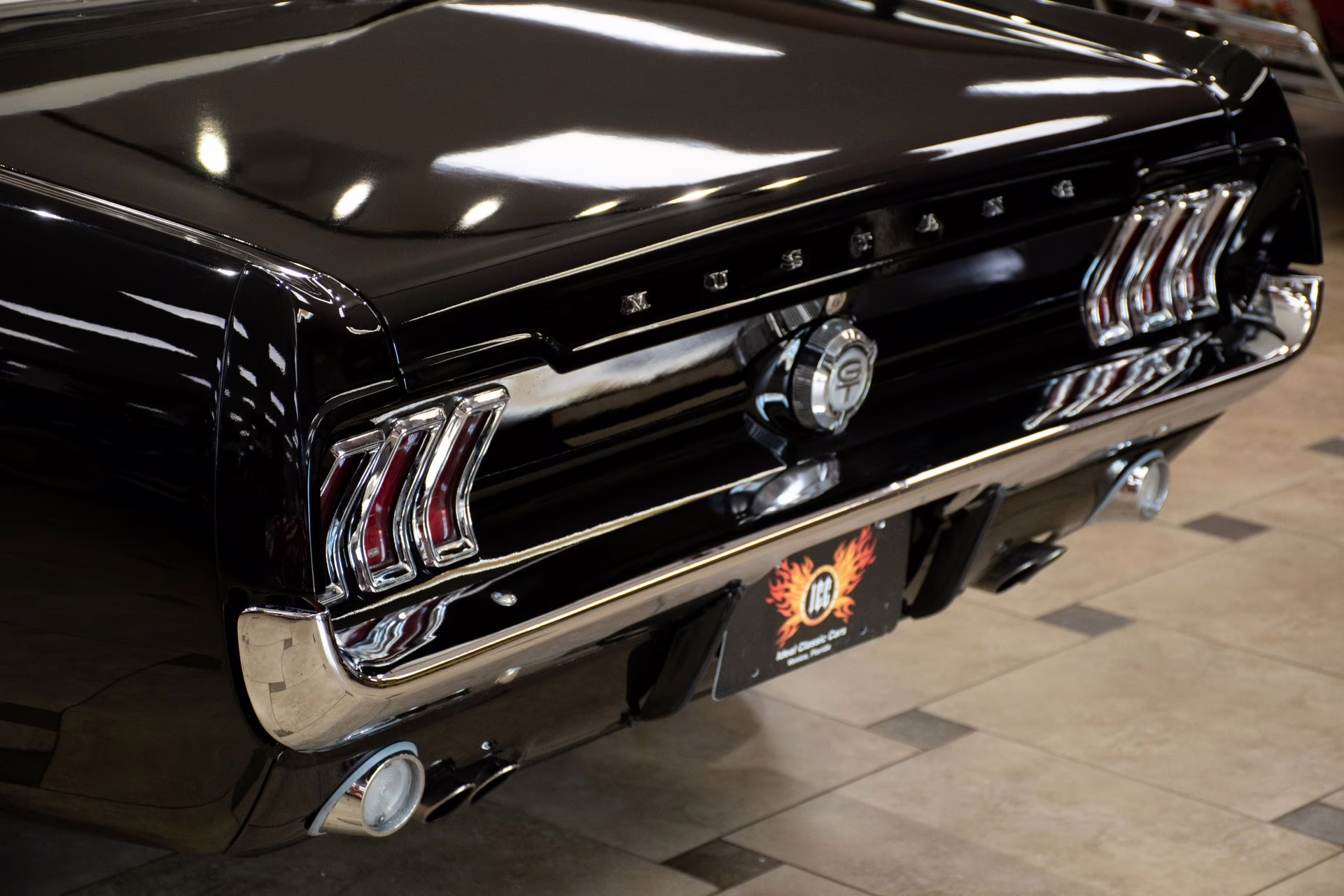 1967 Raven Black Ford Mustang