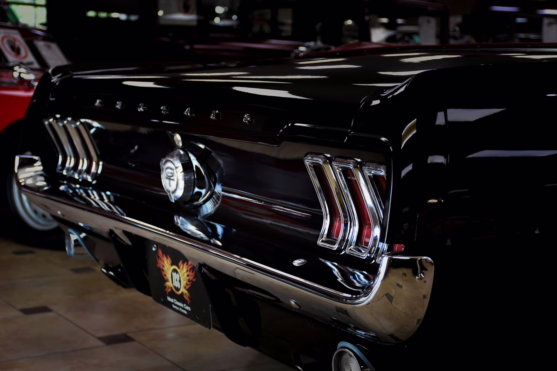 1967 Raven Black Ford Mustang