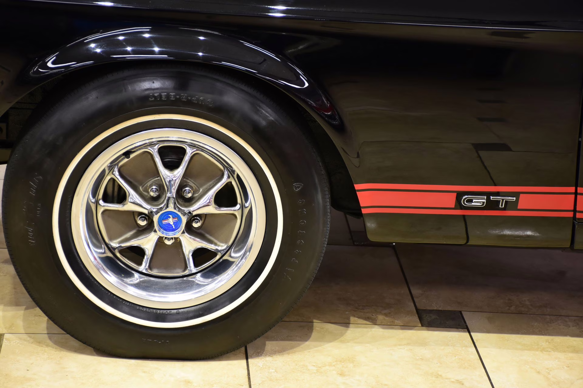 1967 Raven Black Ford Mustang