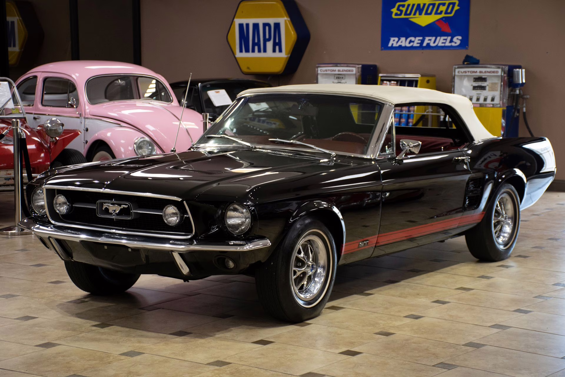 1967 Raven Black Ford Mustang