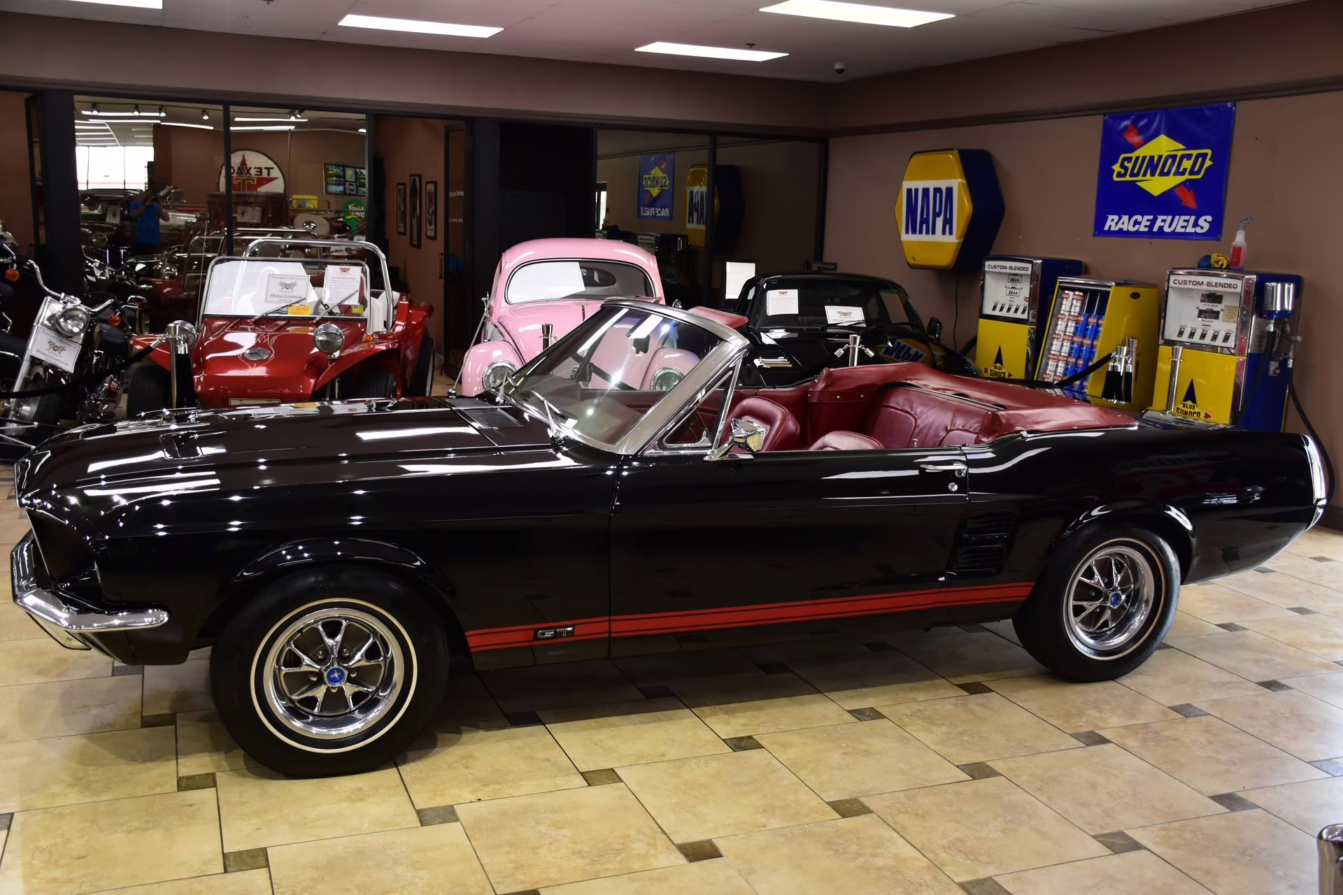 1967 Raven Black Ford Mustang