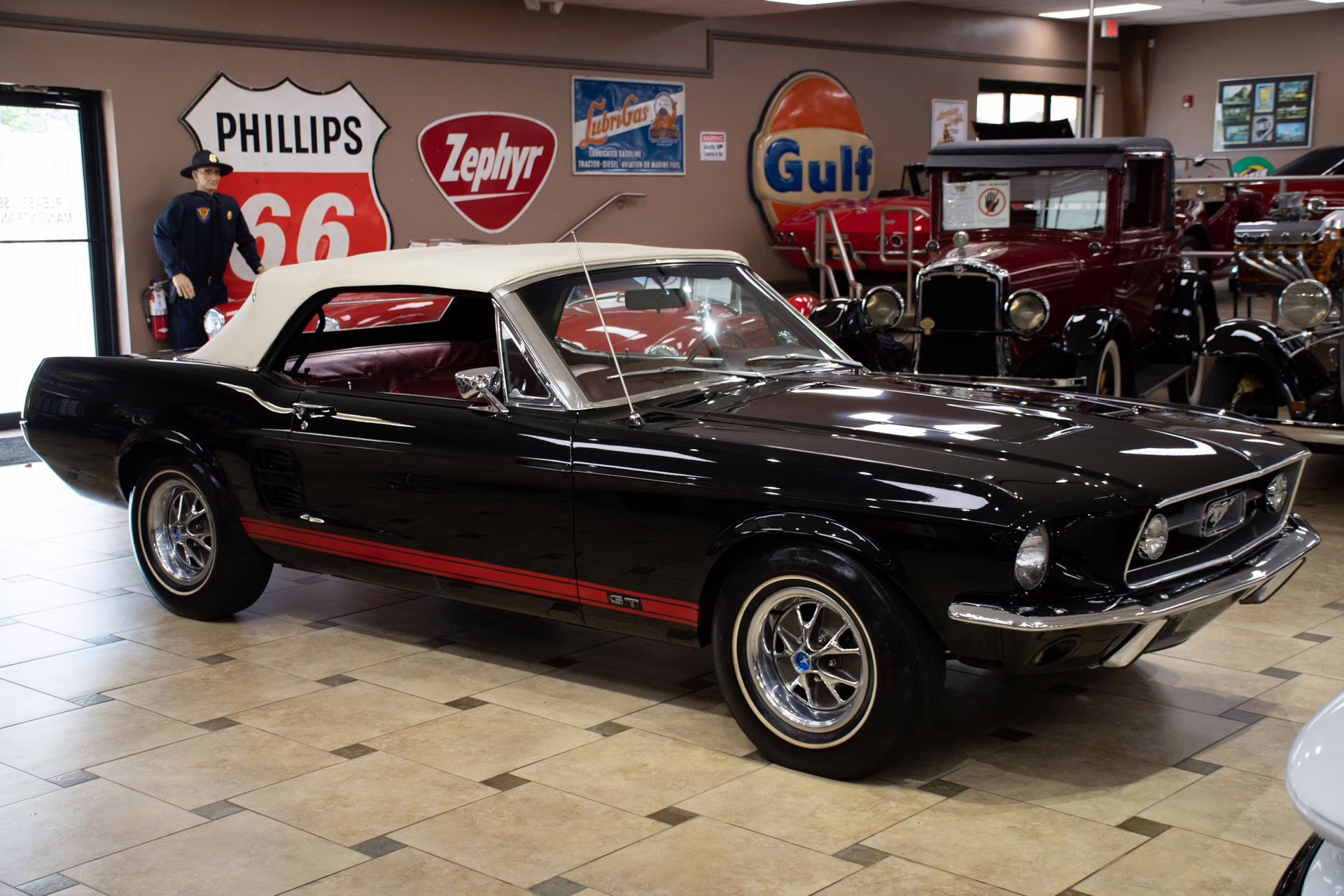 1967 Raven Black Ford Mustang