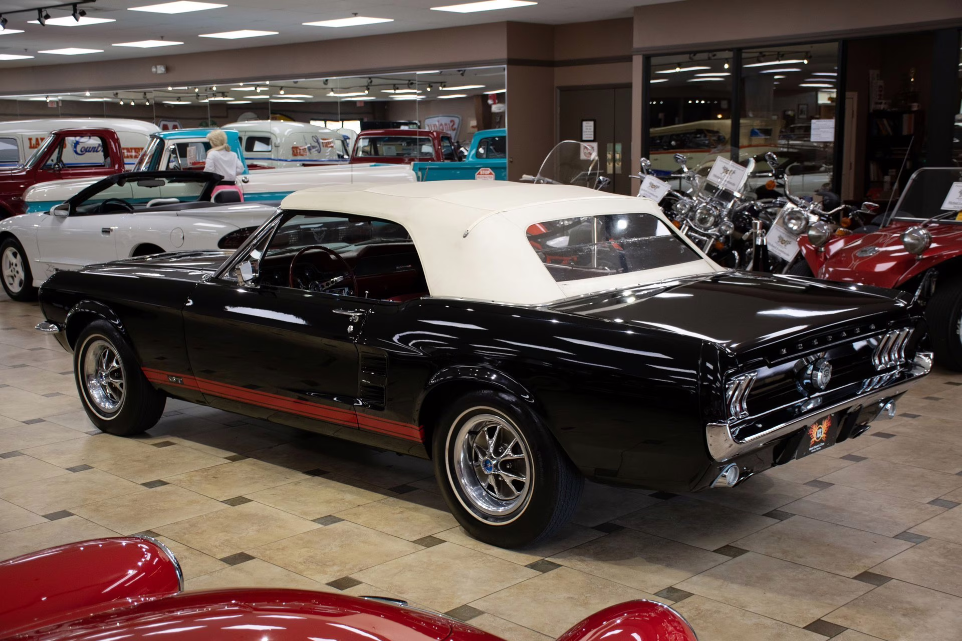 1967 Raven Black Ford Mustang