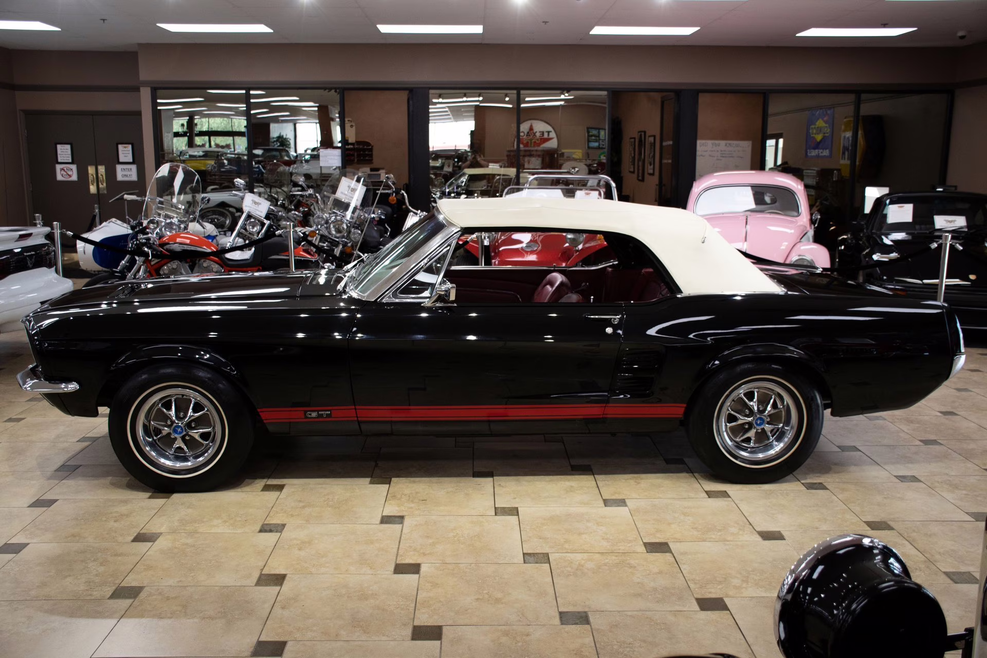 1967 Raven Black Ford Mustang