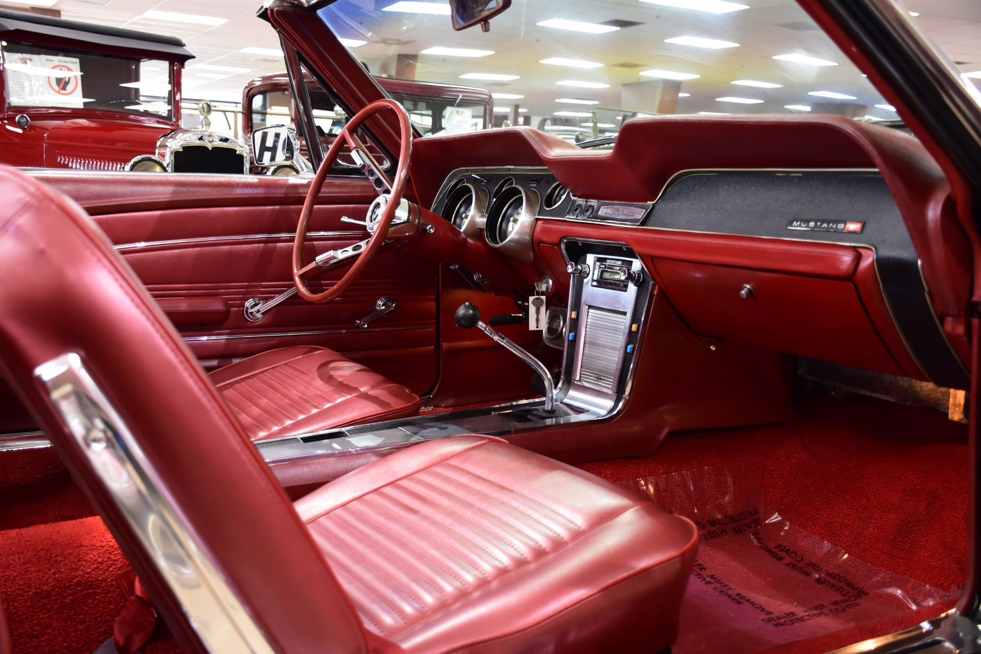 1967 Raven Black Ford Mustang