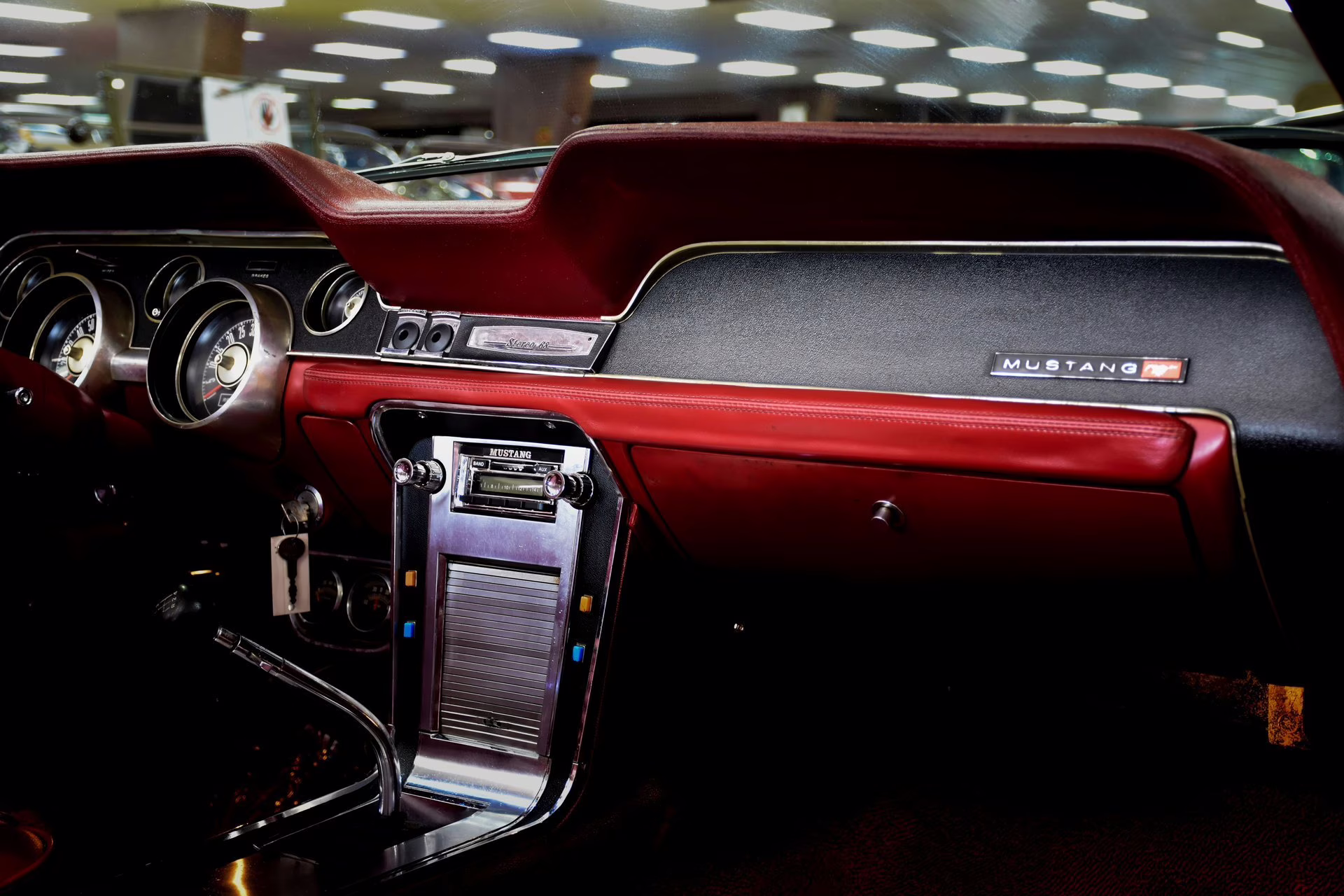 1967 Raven Black Ford Mustang