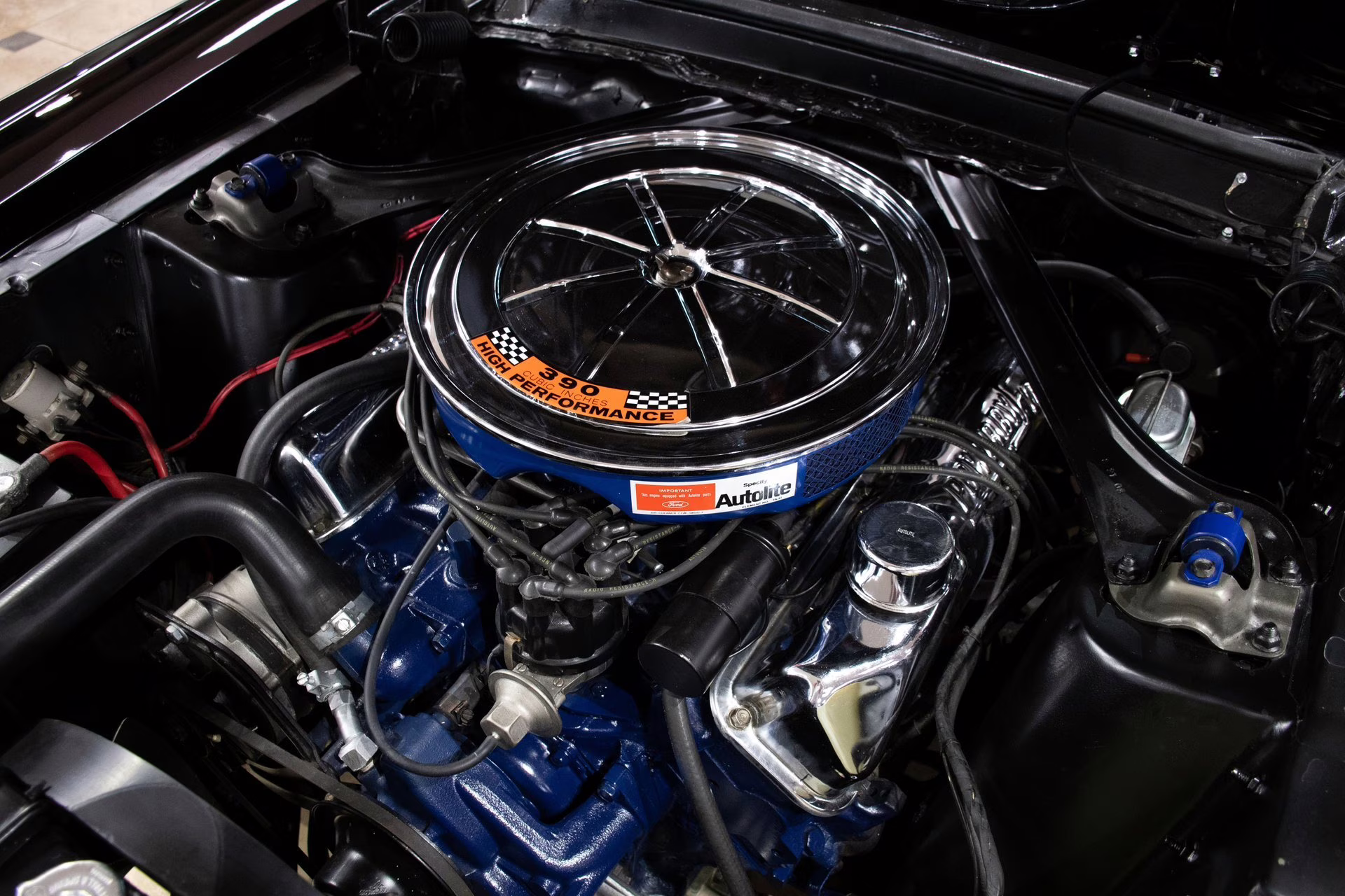 1967 Raven Black Ford Mustang