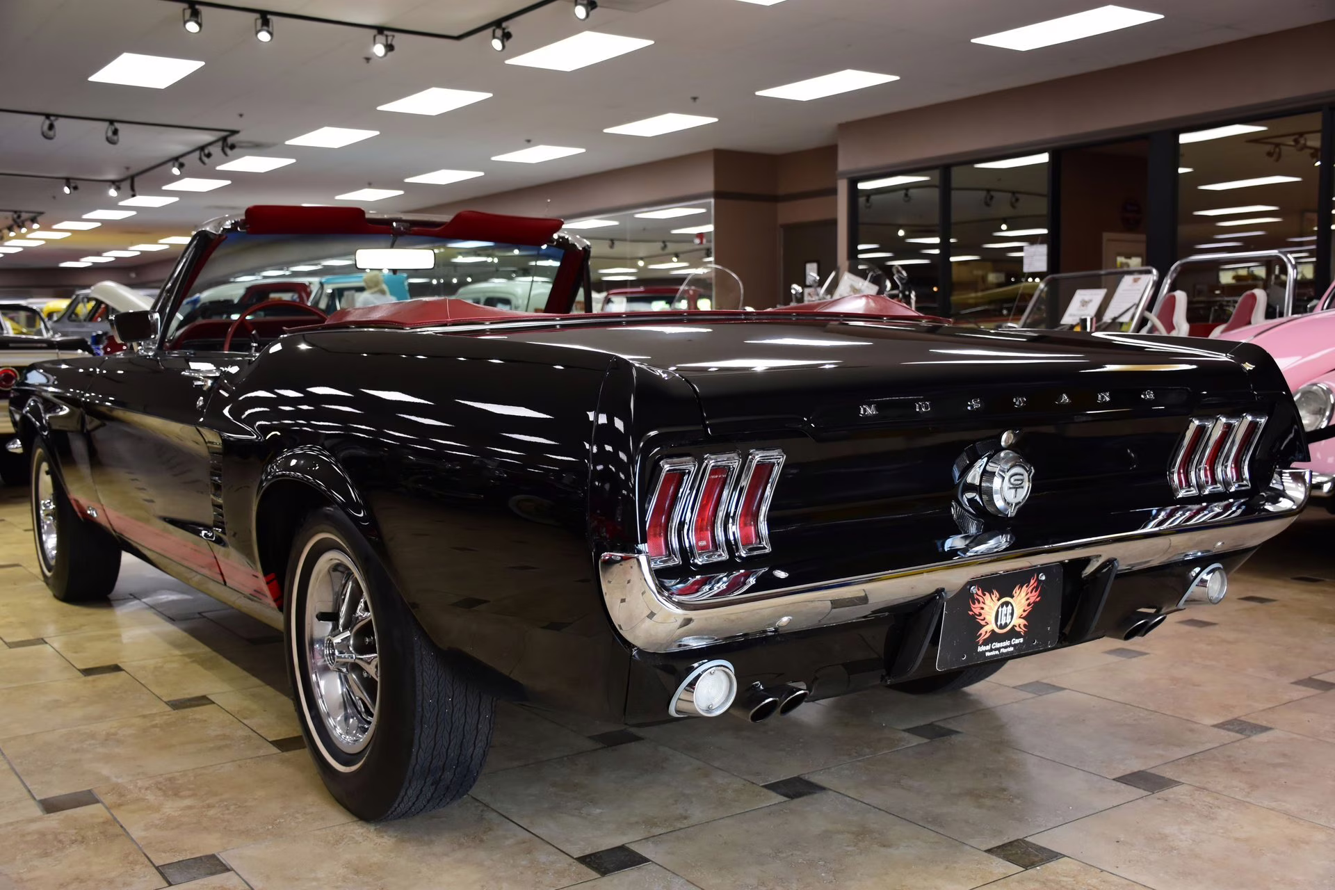 1967 Raven Black Ford Mustang