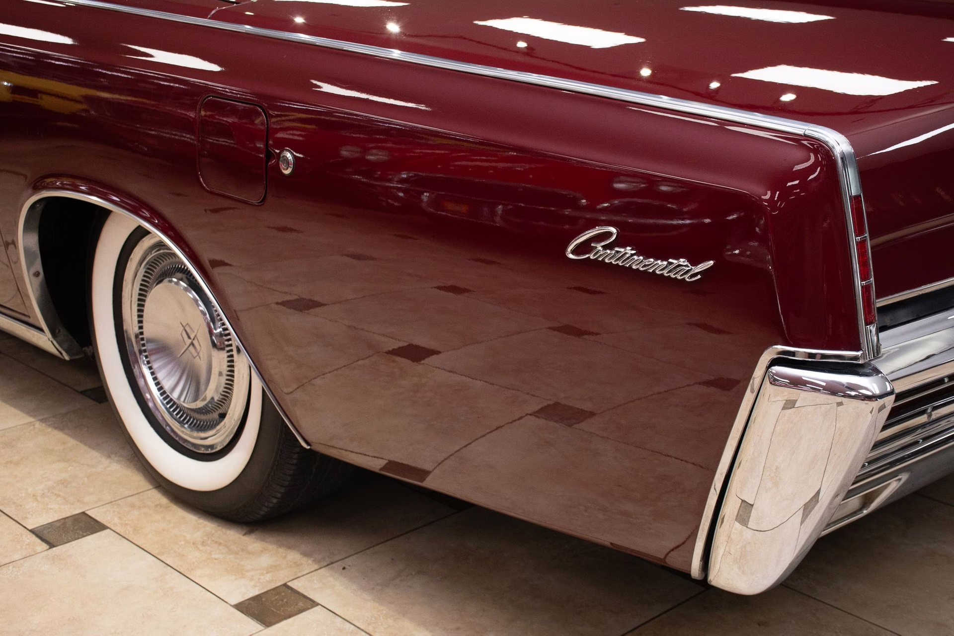 1967 Royal Maroon Lincoln Continental