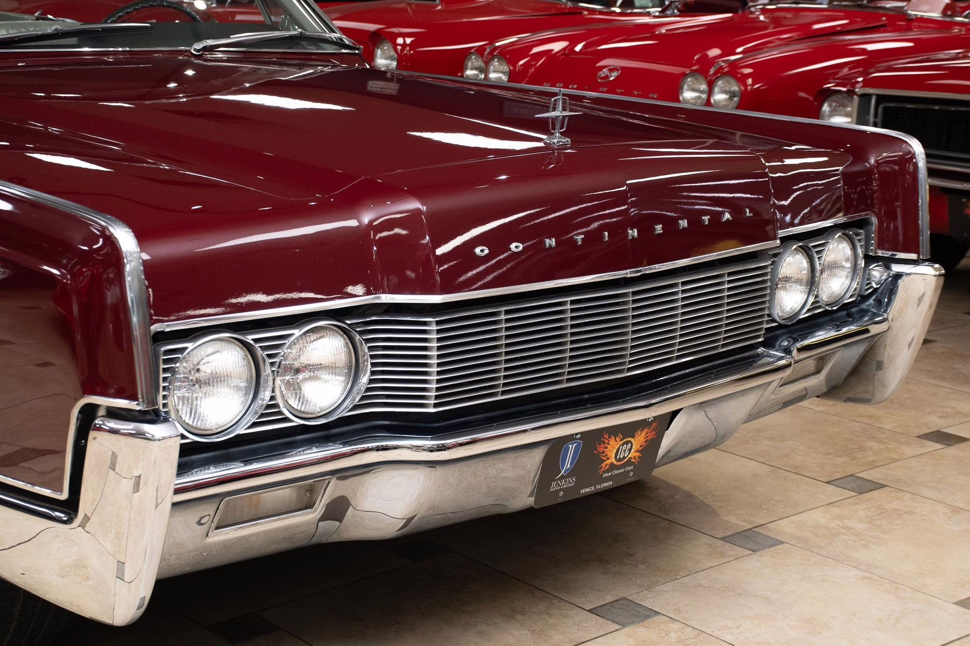 1967 Royal Maroon Lincoln Continental