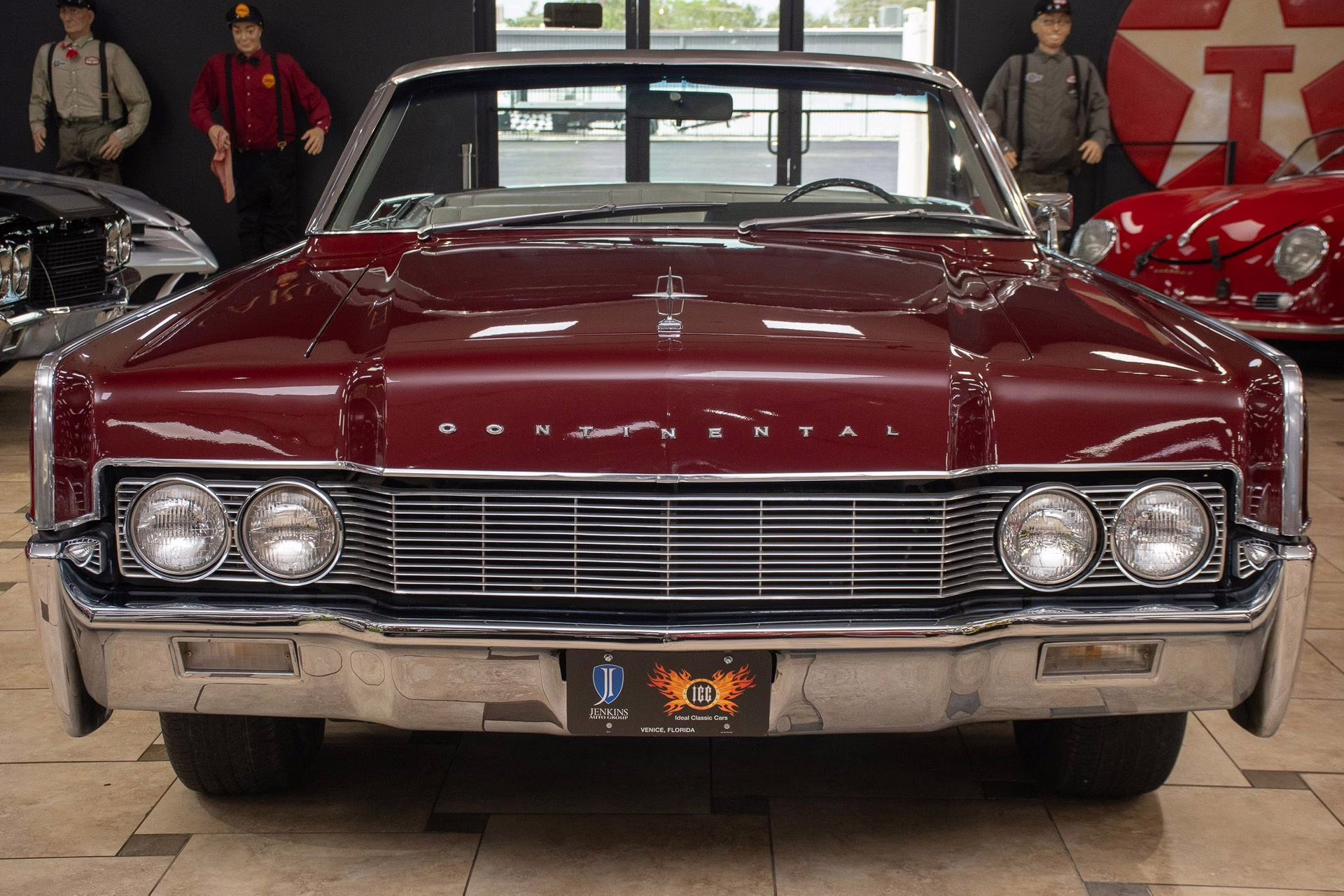 1967 Royal Maroon Lincoln Continental