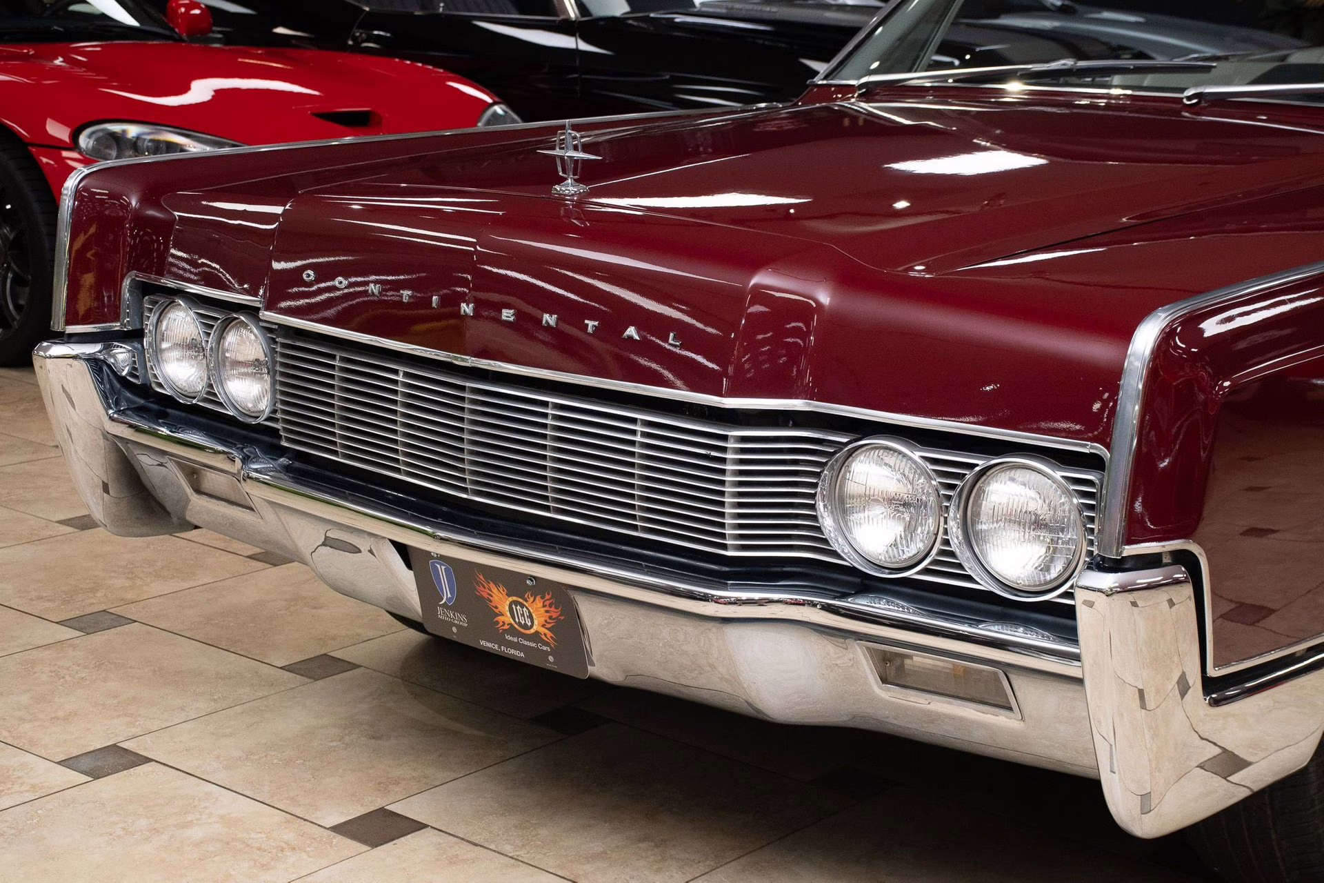 1967 Royal Maroon Lincoln Continental