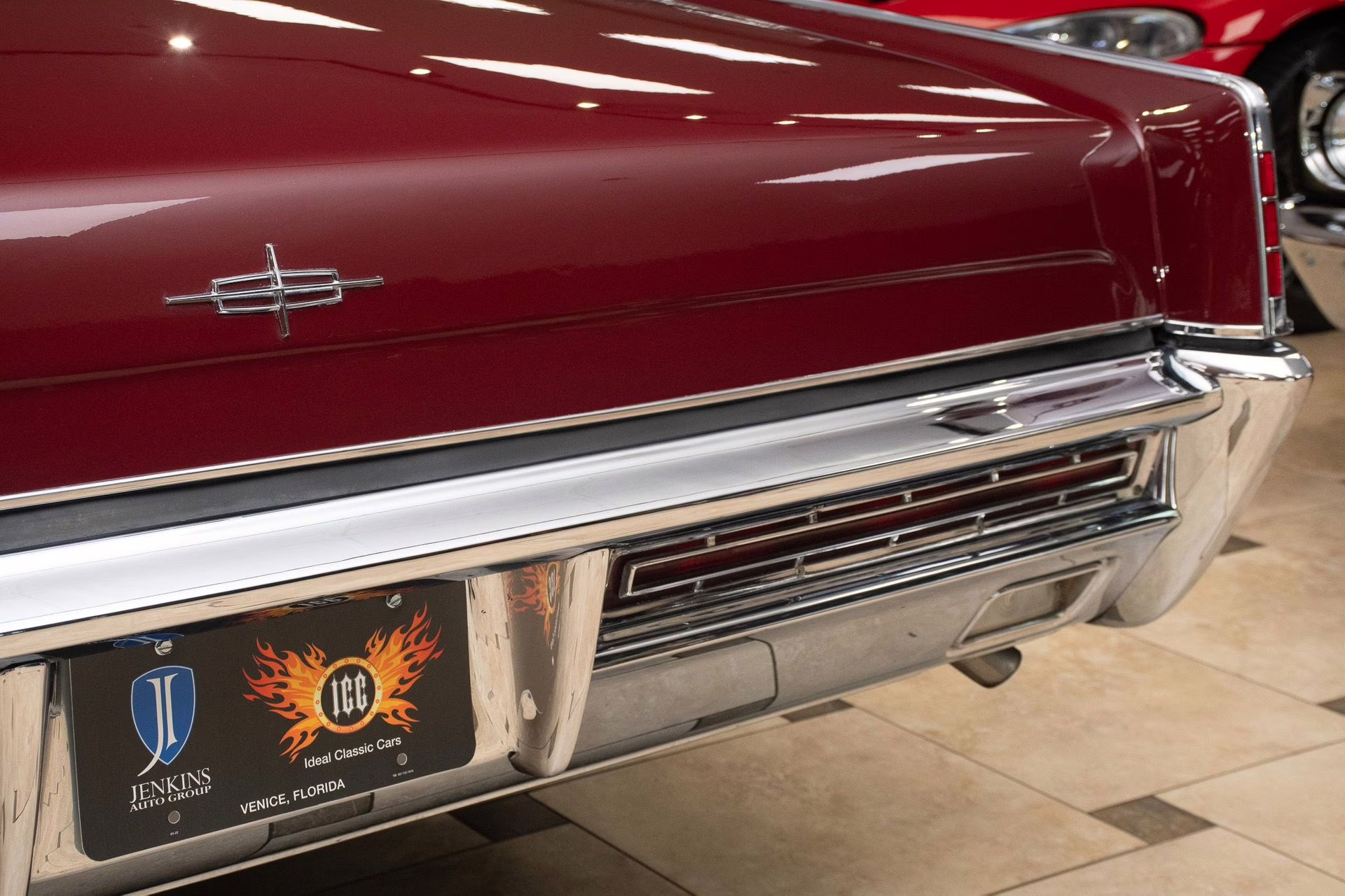 1967 Royal Maroon Lincoln Continental