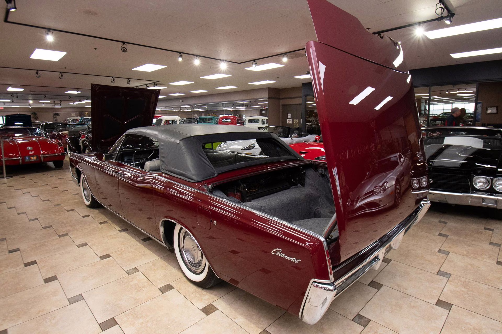 1967 Royal Maroon Lincoln Continental