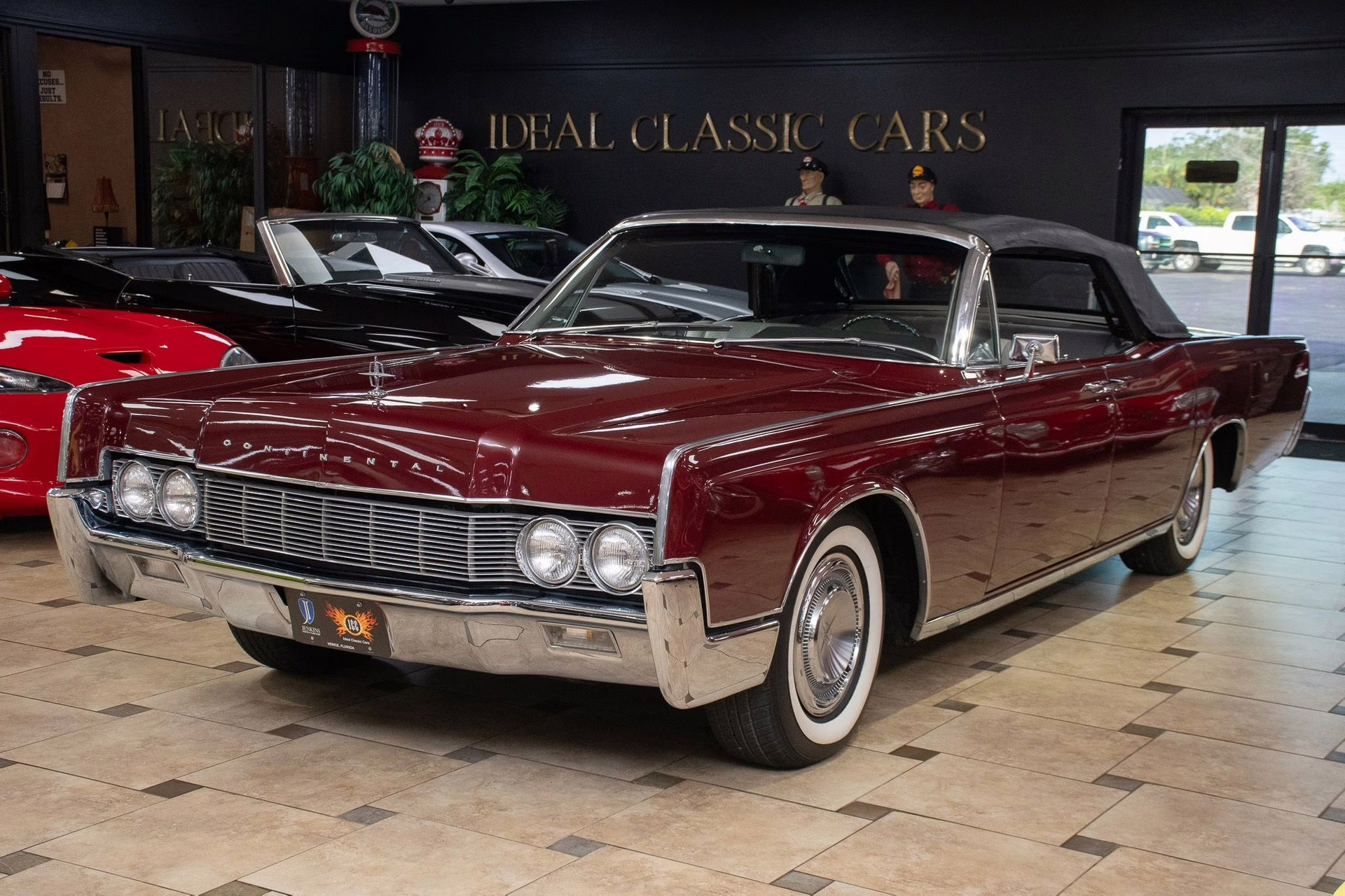 1967 Royal Maroon Lincoln Continental