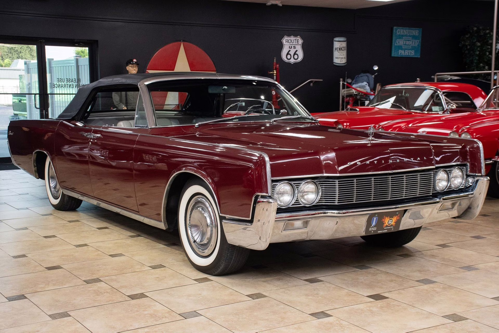1967 Royal Maroon Lincoln Continental