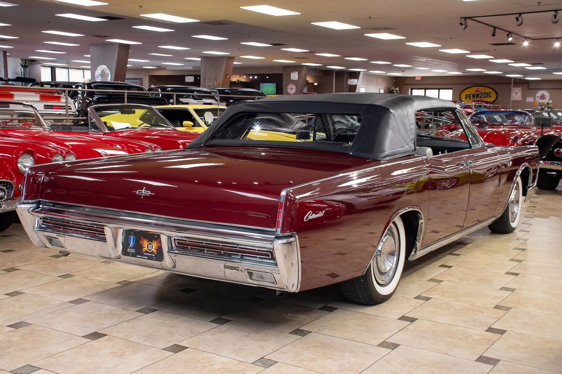 1967 Royal Maroon Lincoln Continental