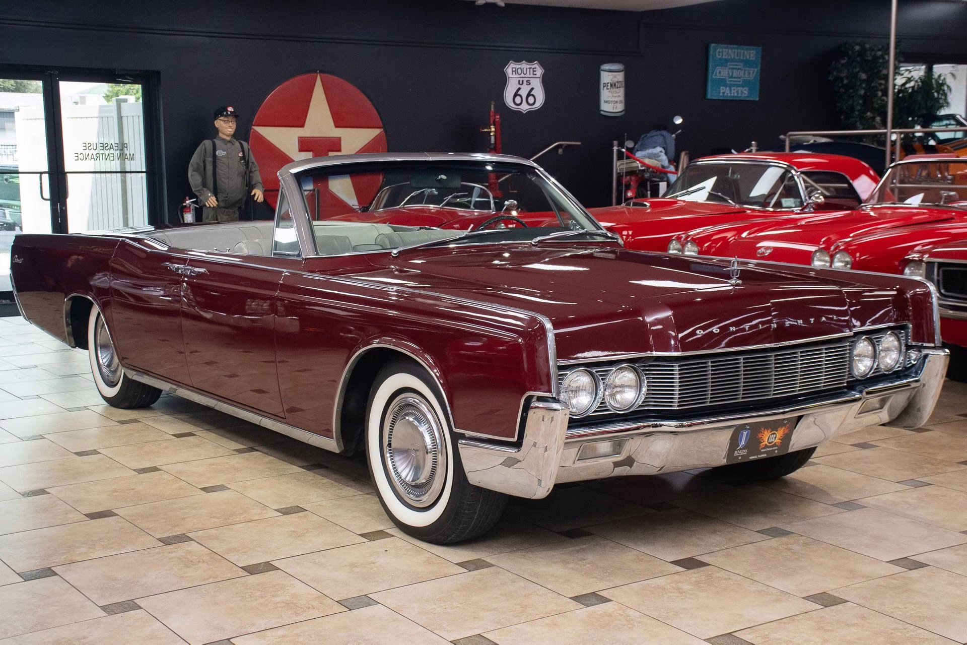1967 Royal Maroon Lincoln Continental