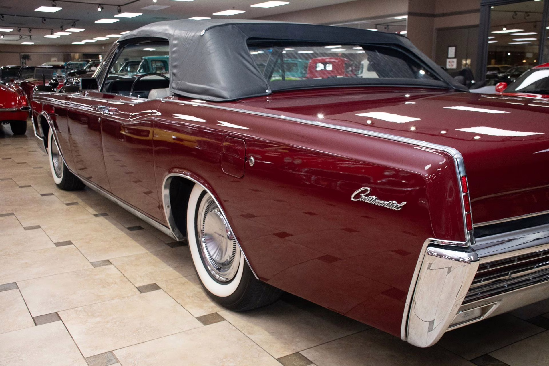 1967 Royal Maroon Lincoln Continental