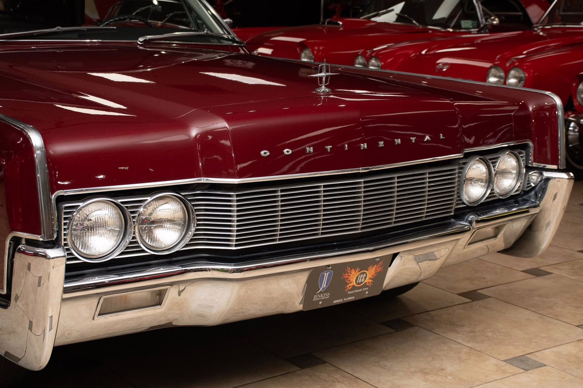 1967 Royal Maroon Lincoln Continental