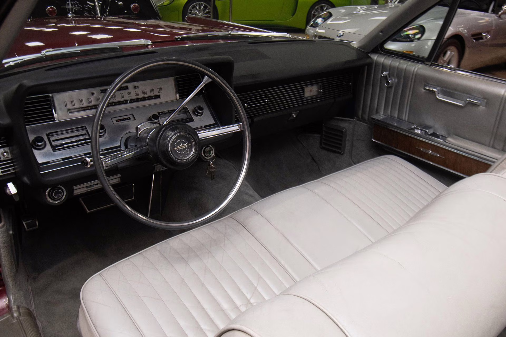 1967 Royal Maroon Lincoln Continental