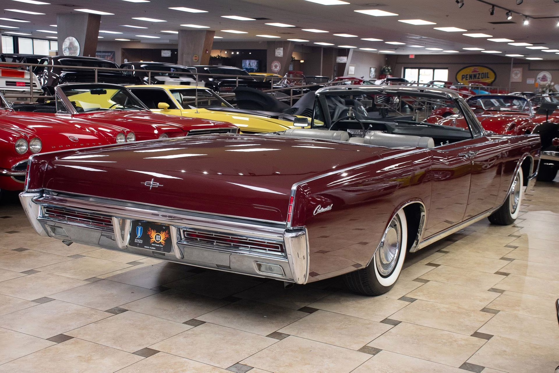 1967 Royal Maroon Lincoln Continental