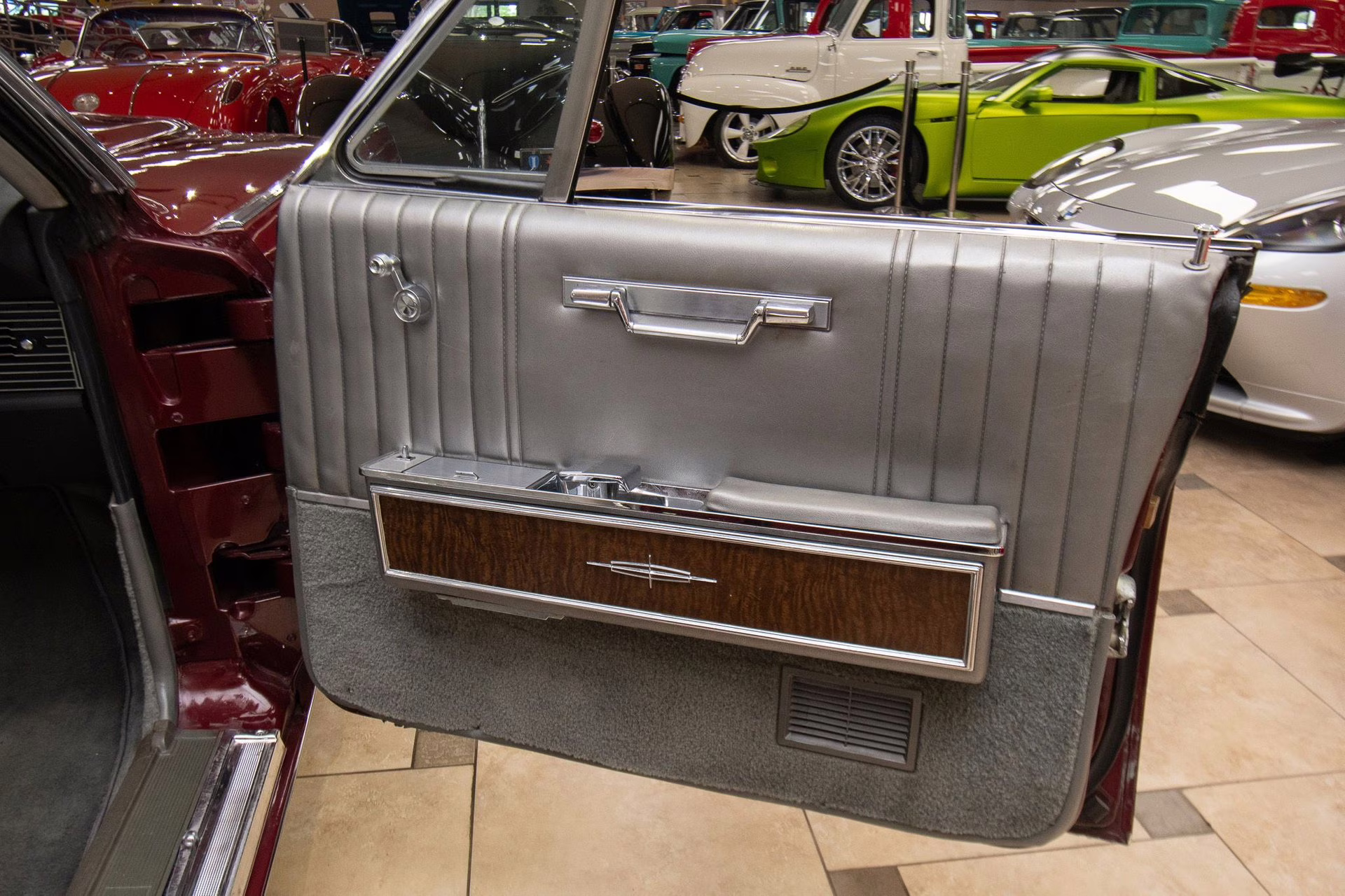 1967 Royal Maroon Lincoln Continental