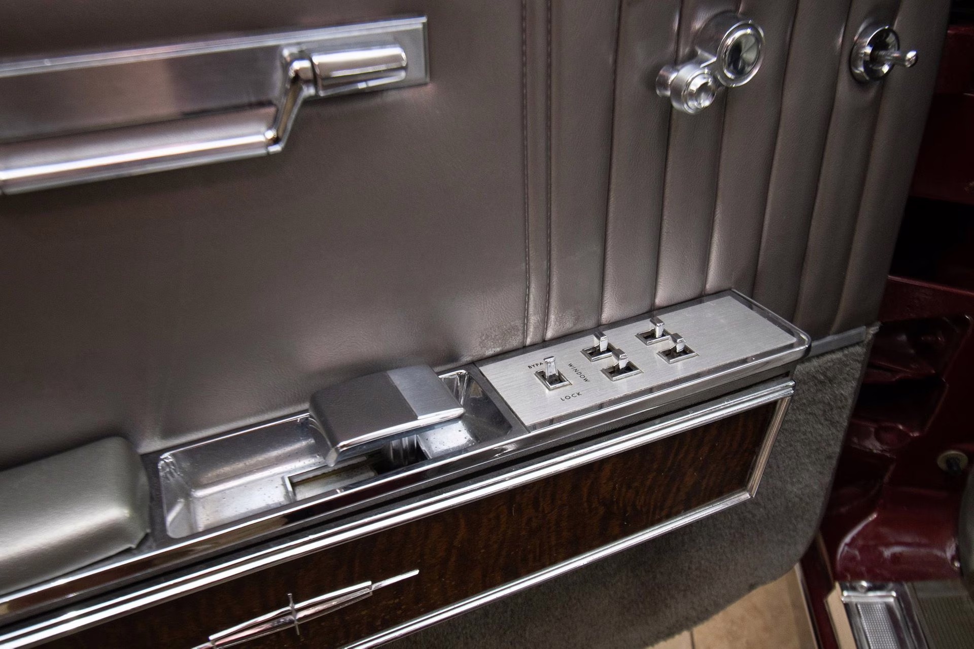 1967 Royal Maroon Lincoln Continental