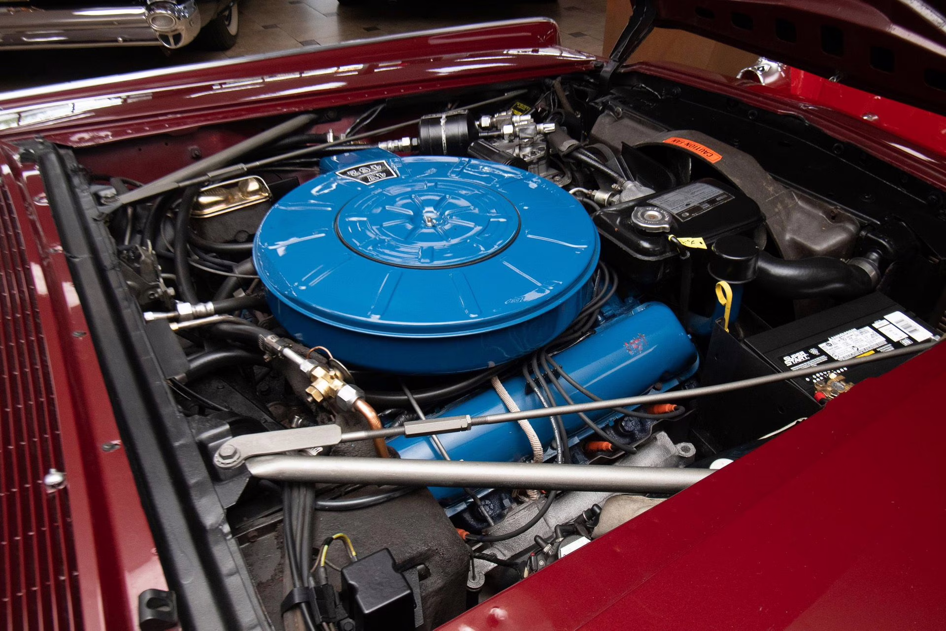 1967 Royal Maroon Lincoln Continental