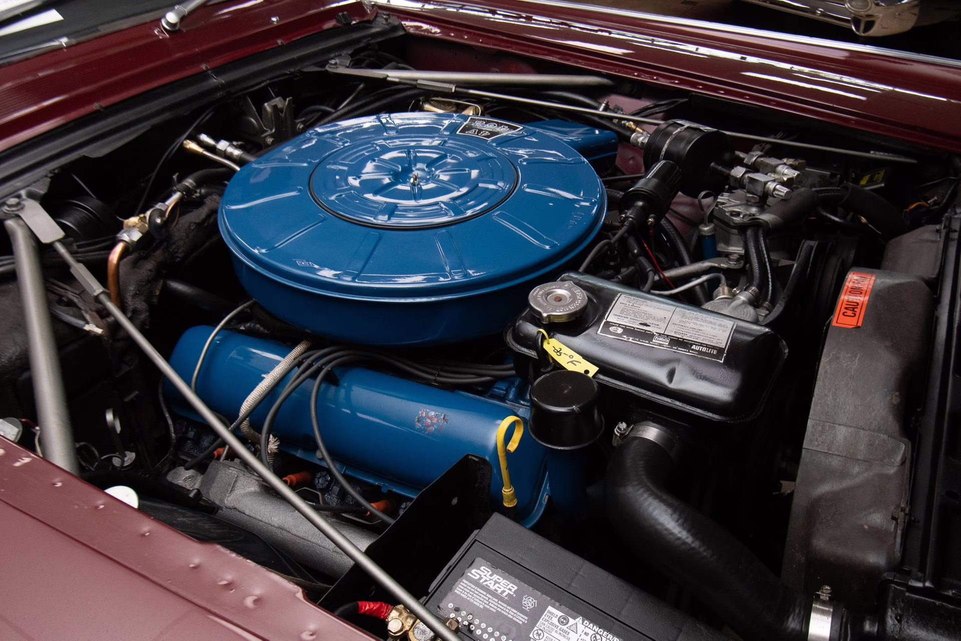 1967 Royal Maroon Lincoln Continental