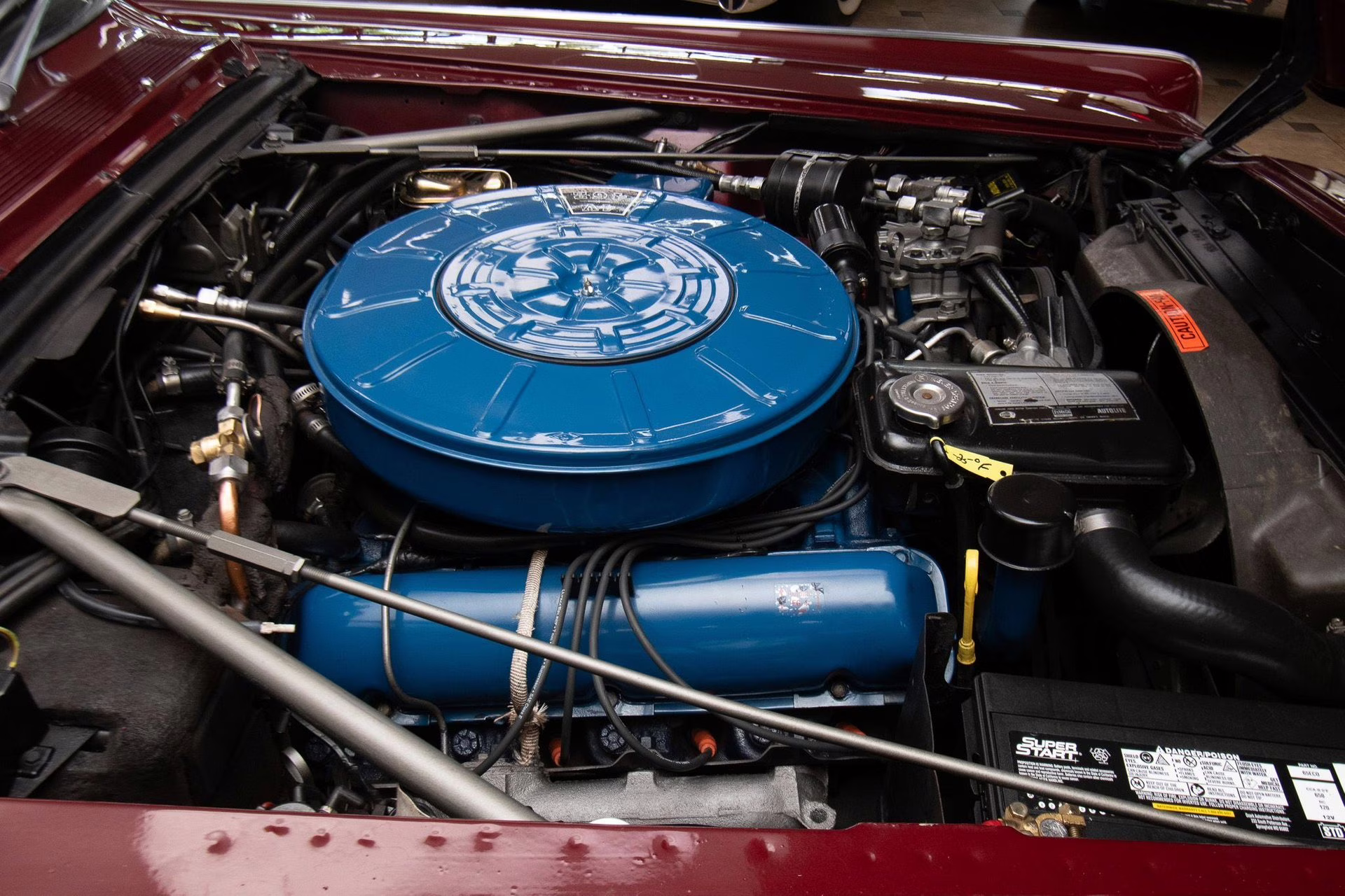1967 Royal Maroon Lincoln Continental